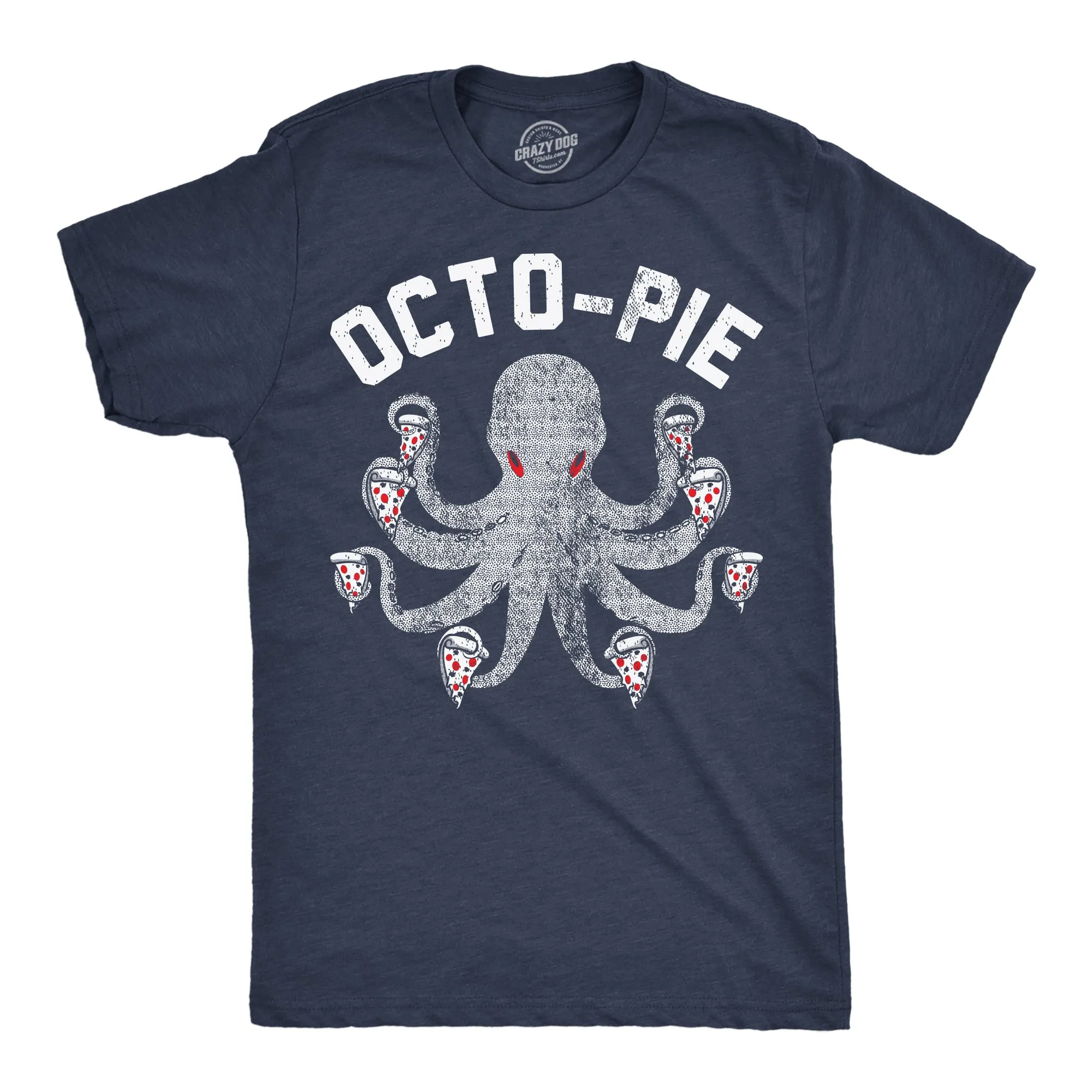 Octo Pie Men's T Shirt sold by Crazy Dog T-Shirts