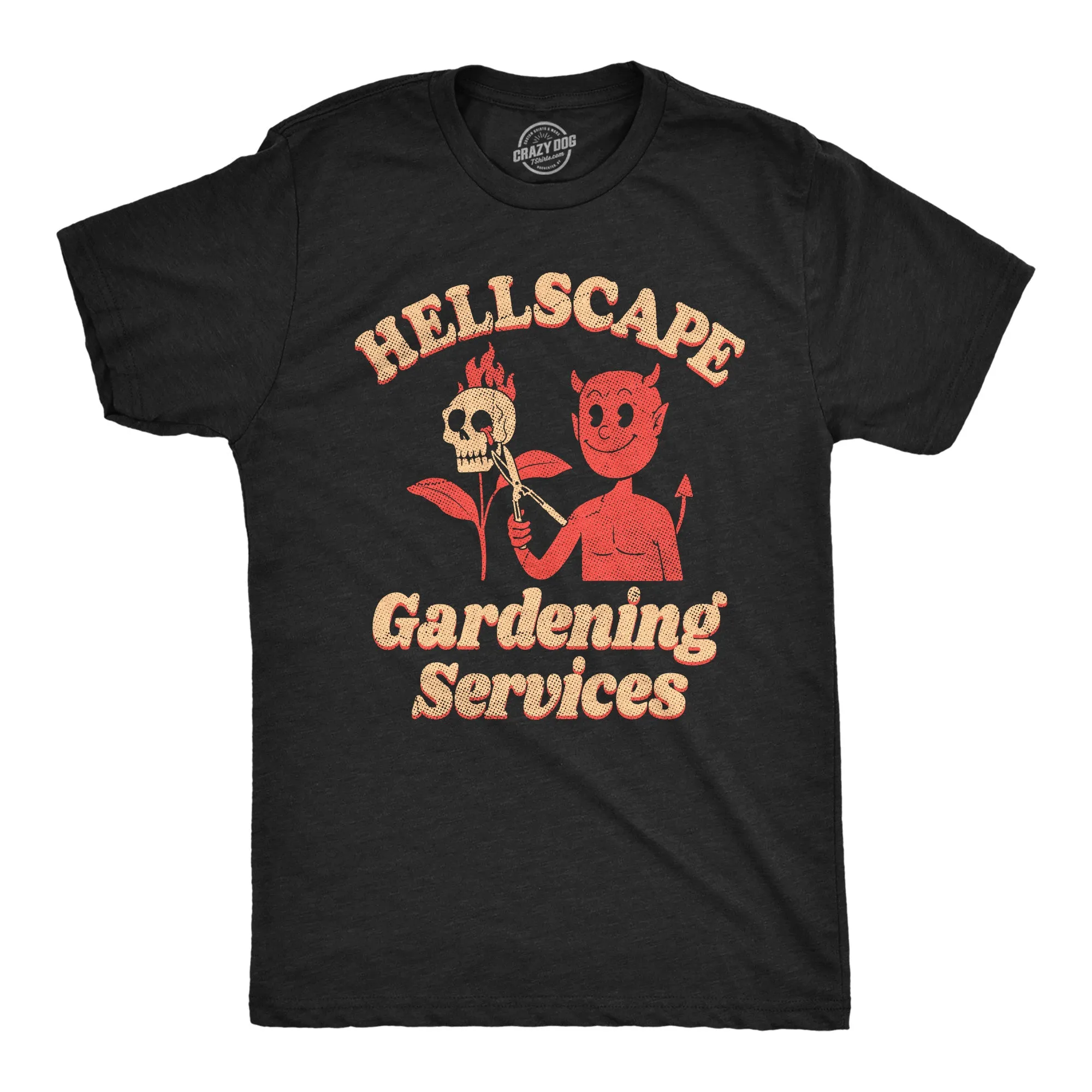 Hellscape Gardening Services Men's T Shirt sold by Crazy Dog T-Shirts