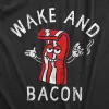 Wake And Bacon Men's T Shirt sold by Crazy Dog T-Shirts