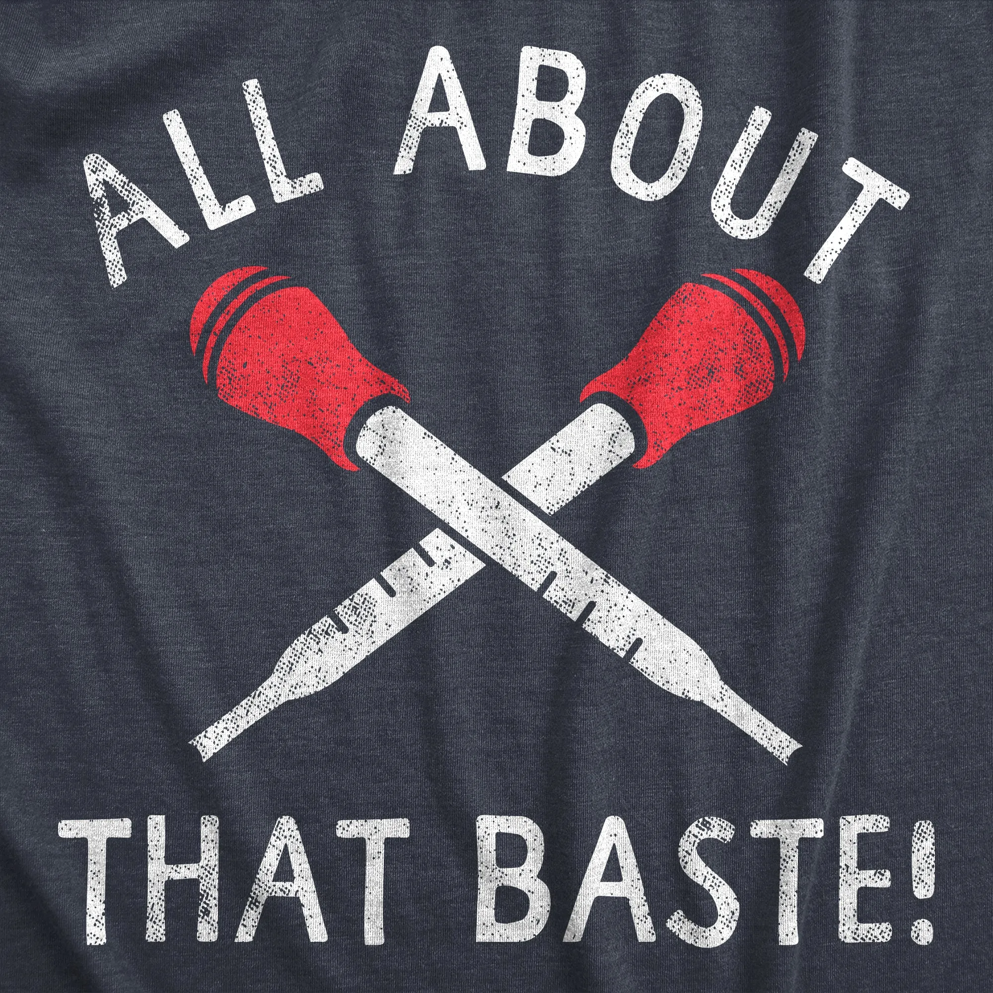 All About That Baste Men's T Shirt sold by Crazy Dog T-Shirts product image thumbnail 2