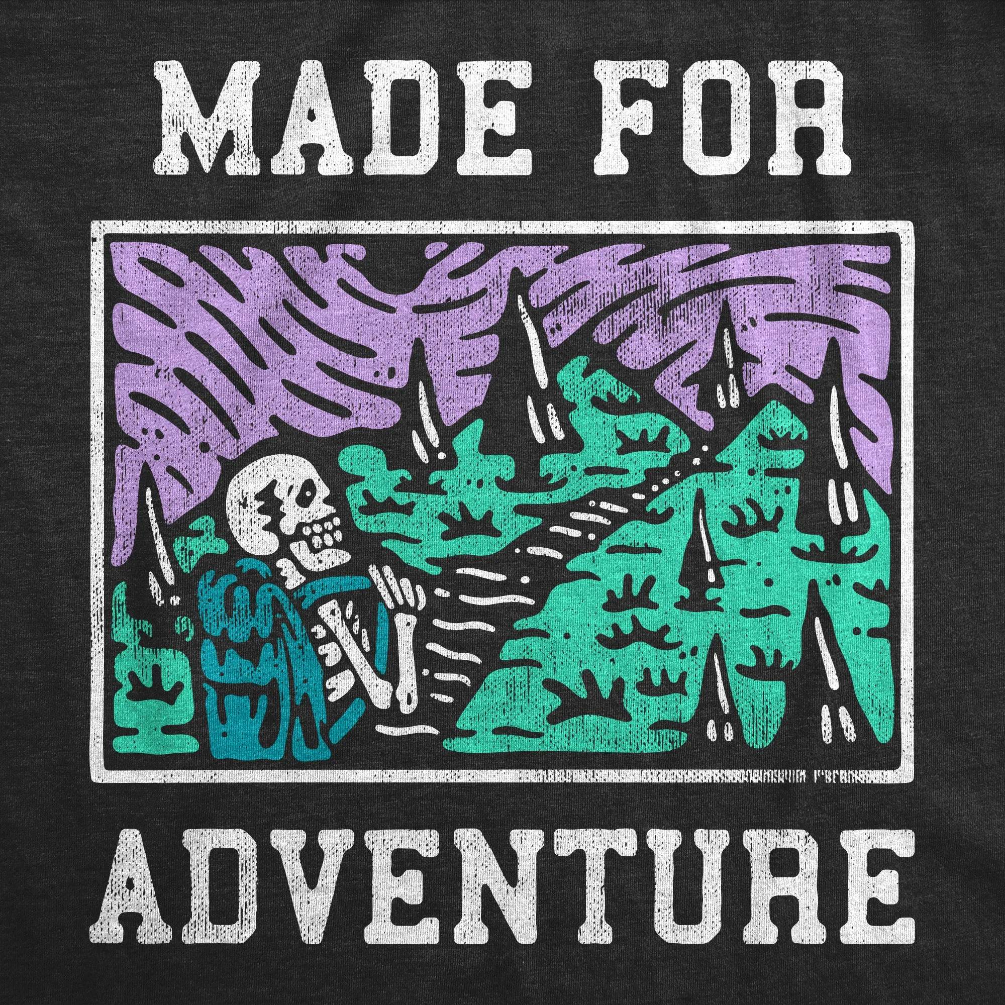 Made For Adventure Men's T Shirt sold by Crazy Dog T-Shirts product image thumbnail 2