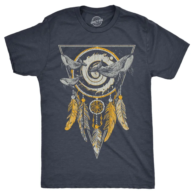 Dream Whale Men's T Shirt sold by Crazy Dog T-Shirts