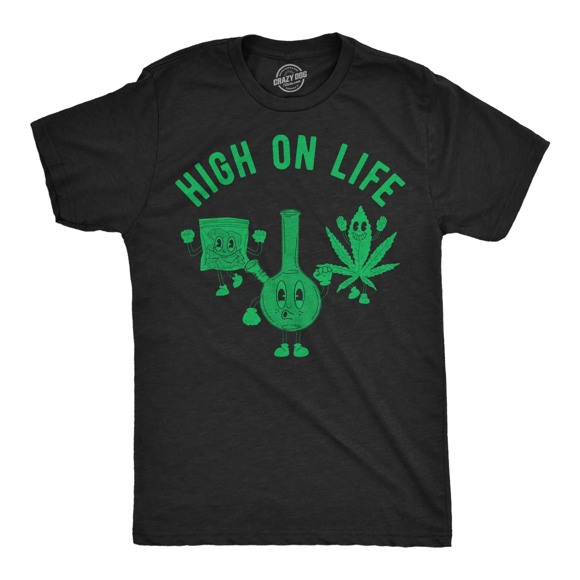 High On Life Men's T Shirt sold by Crazy Dog T-Shirts