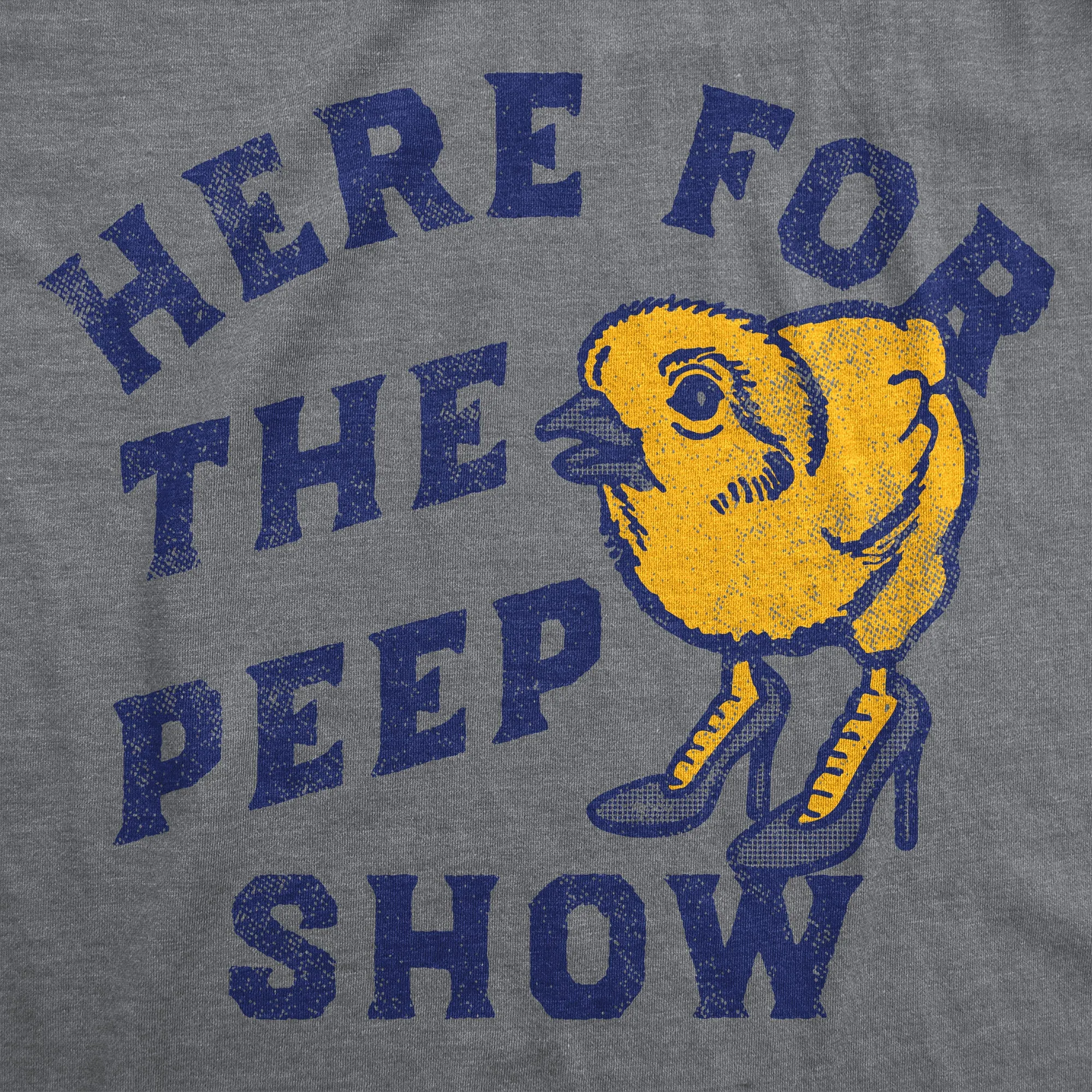 Here For The Peep Show Men's T Shirt sold by Crazy Dog T-Shirts product image thumbnail 2