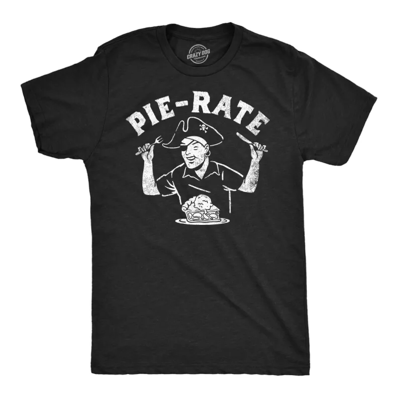 Pie Rate Men's T Shirt sold by Crazy Dog T-Shirts