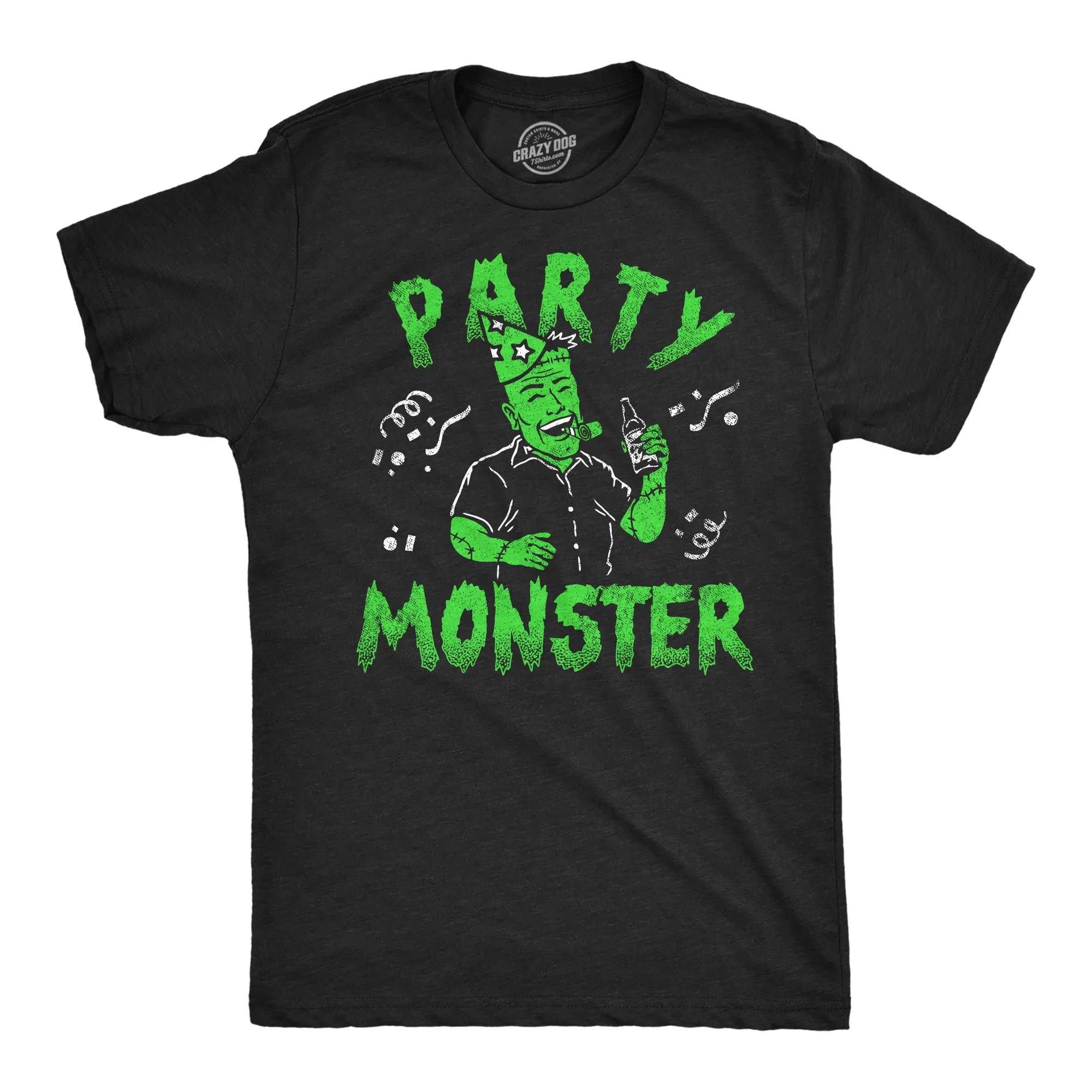 Party Monster Frankenstein Men's T Shirt sold by Crazy Dog T-Shirts