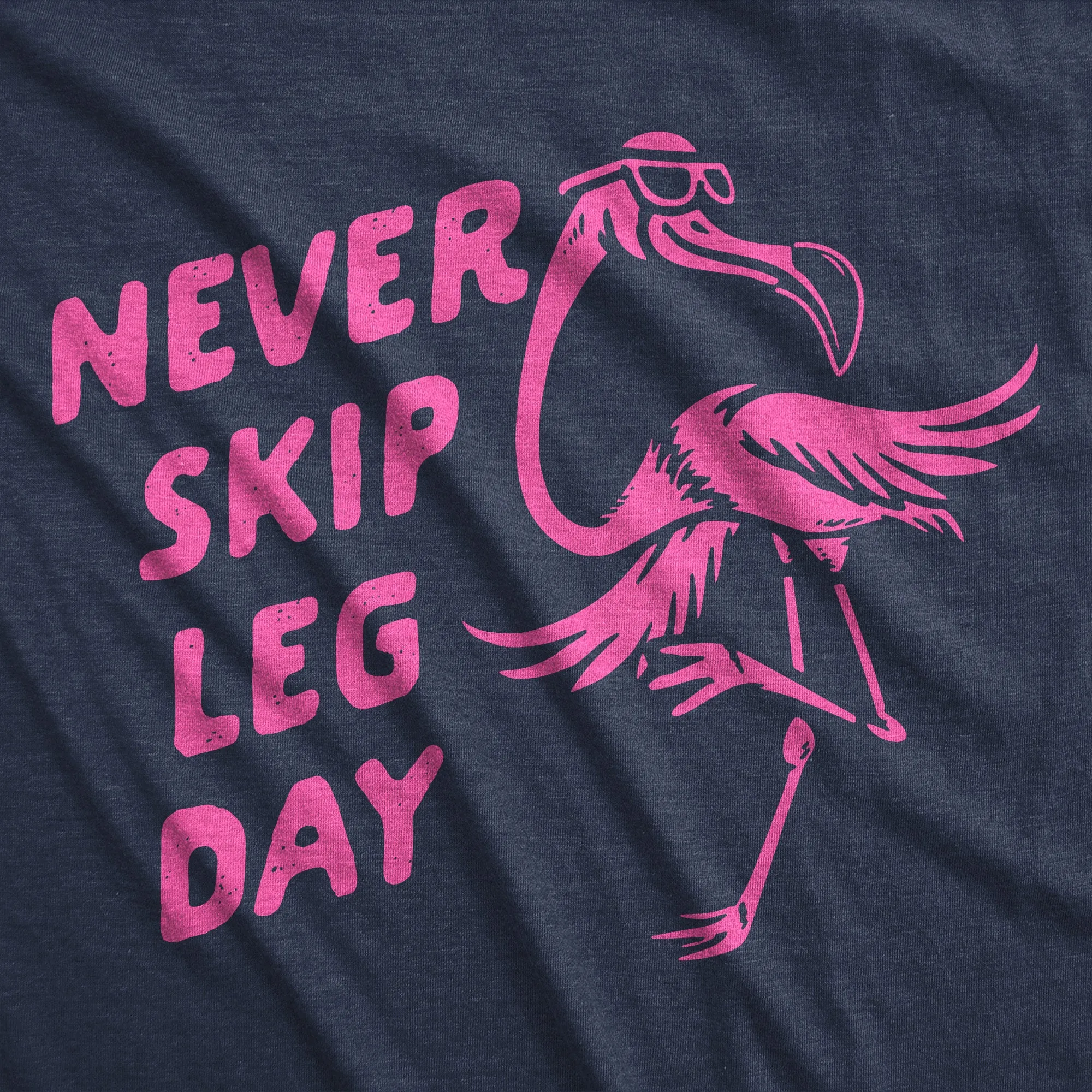 Never Skip Leg Day Men's T Shirt sold by Crazy Dog T-Shirts product image thumbnail 2
