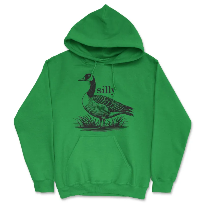 Silly Goose Hoodie sold by Crazy Dog T-Shirts