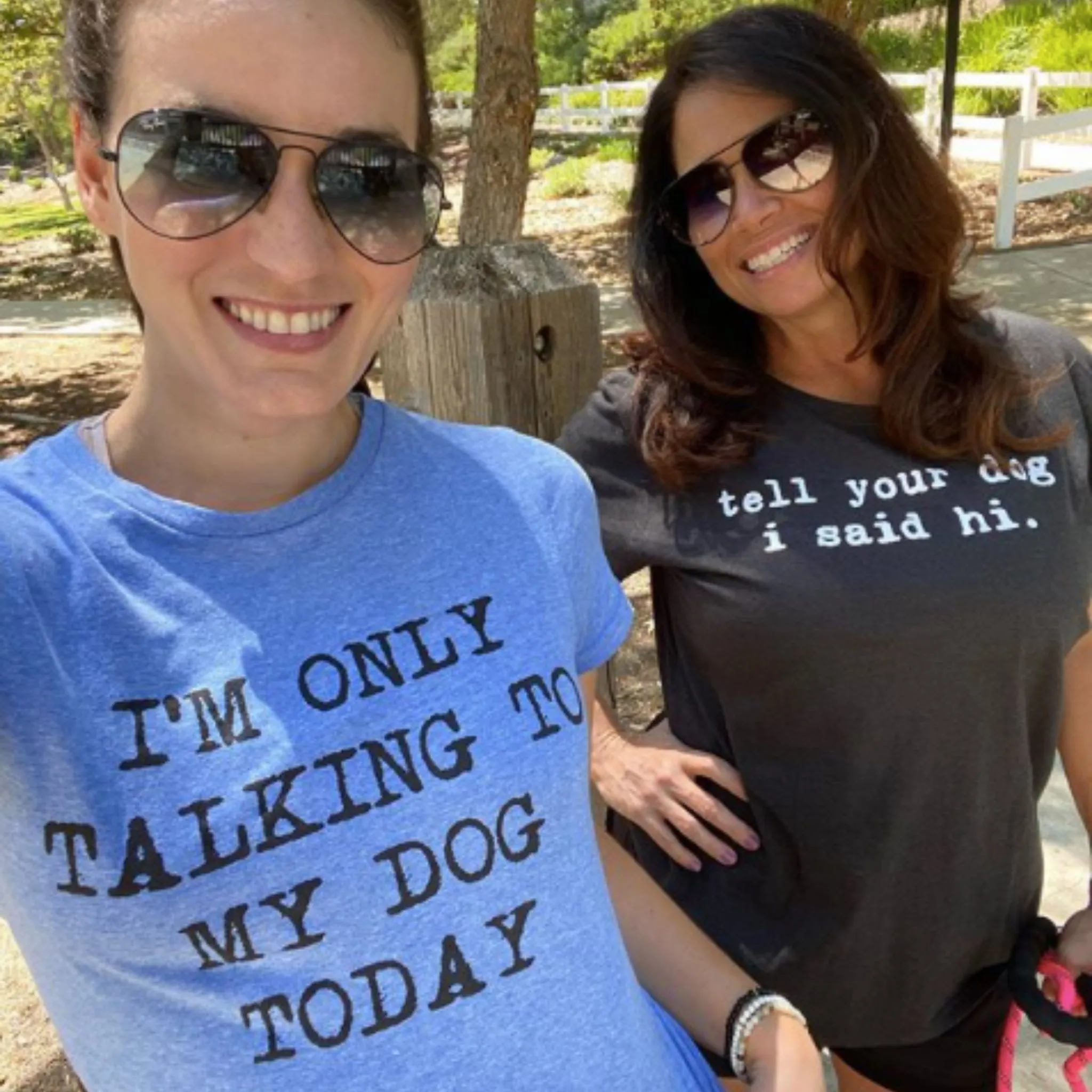 Tell Your Dog I Said Hi Women's T Shirt sold by Crazy Dog T-Shirts product image thumbnail 5