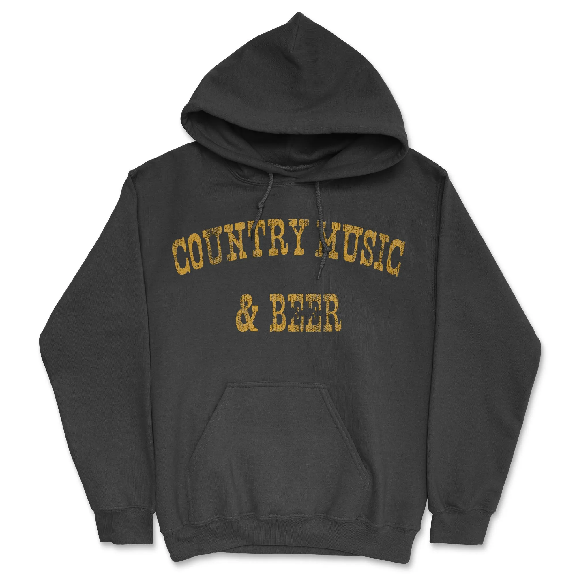 Country Music And Beer Hoodie sold by Crazy Dog T-Shirts