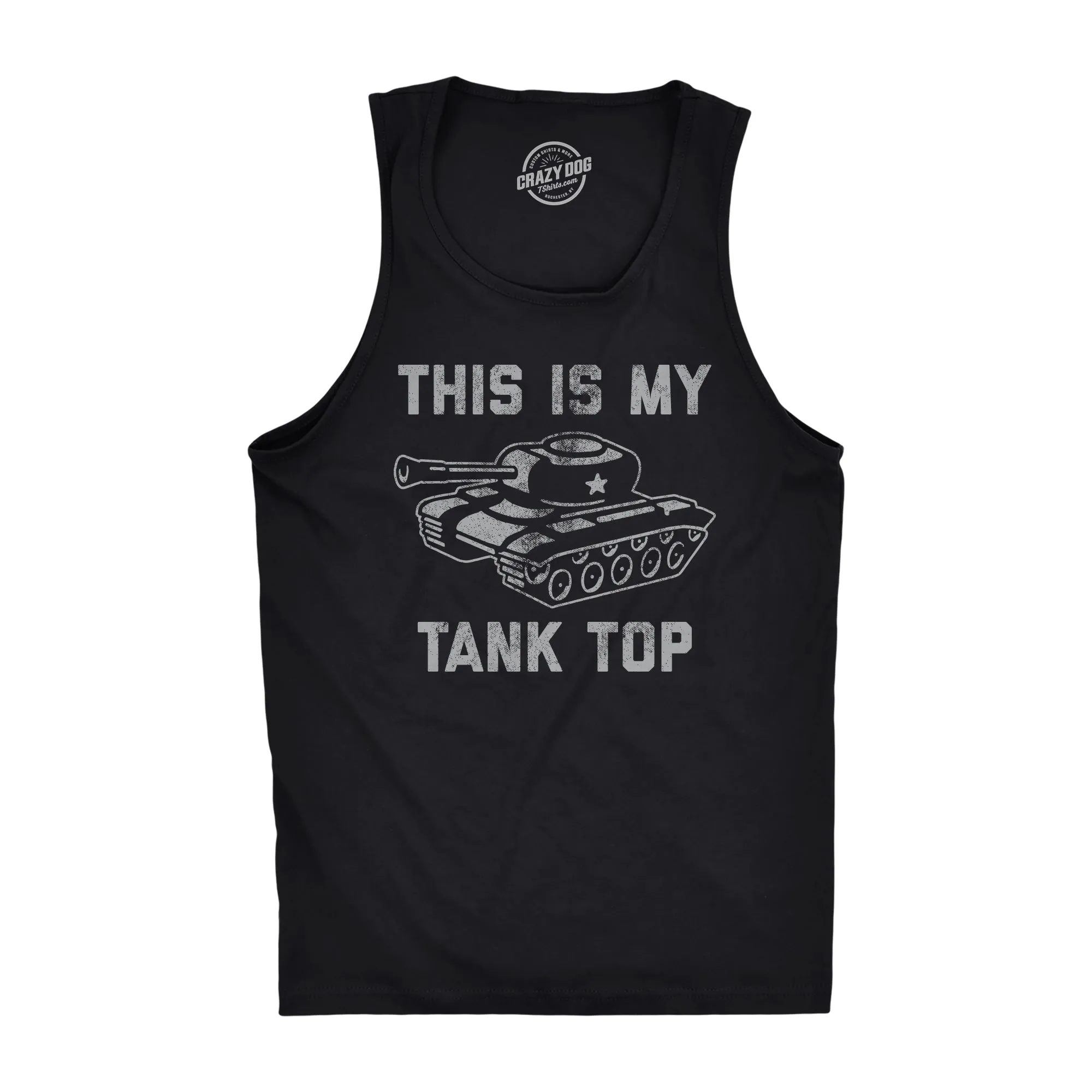 This Is My Tank Top Men's Tank Top sold by Crazy Dog T-Shirts