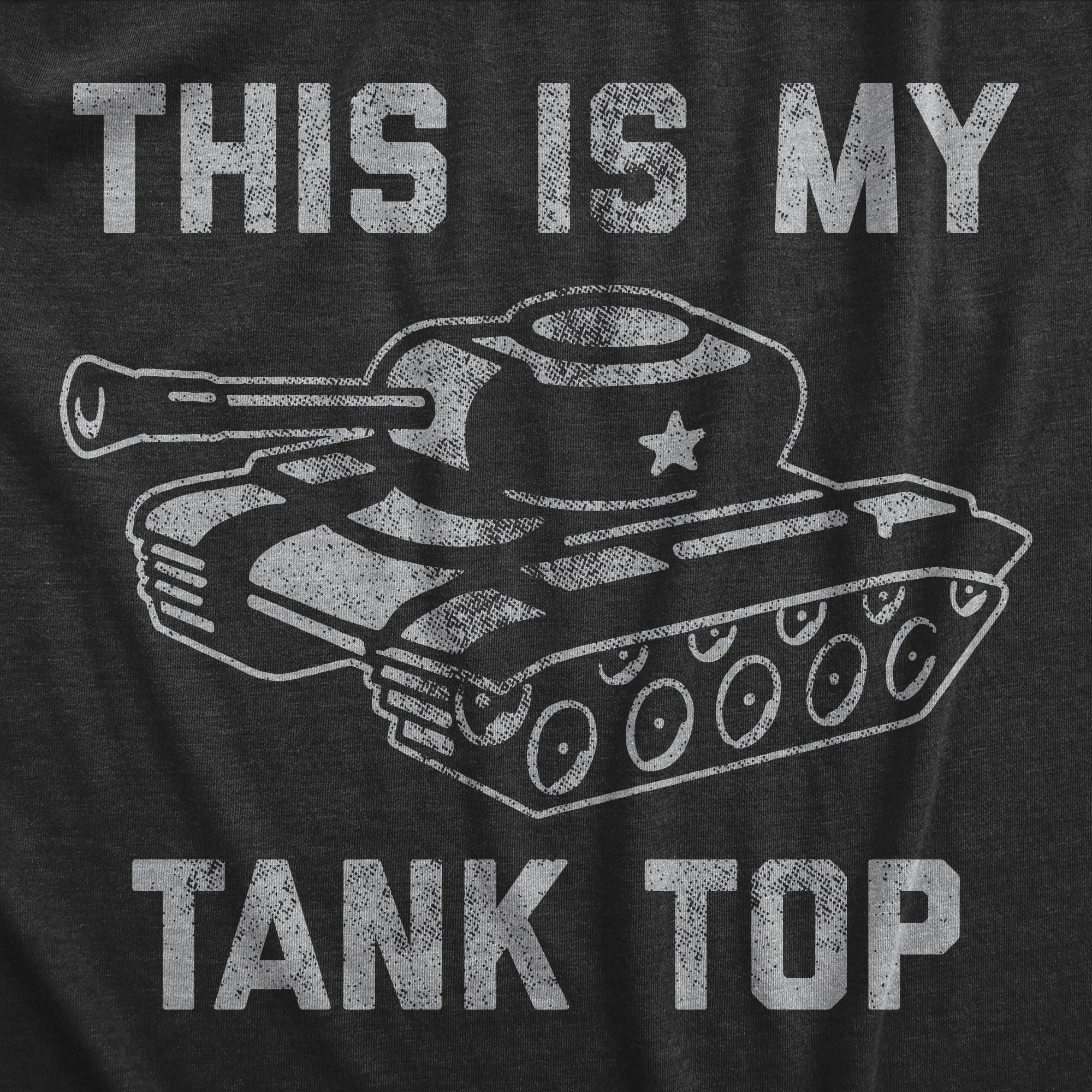 This Is My Tank Top Men's Tank Top sold by Crazy Dog T-Shirts product image thumbnail 2