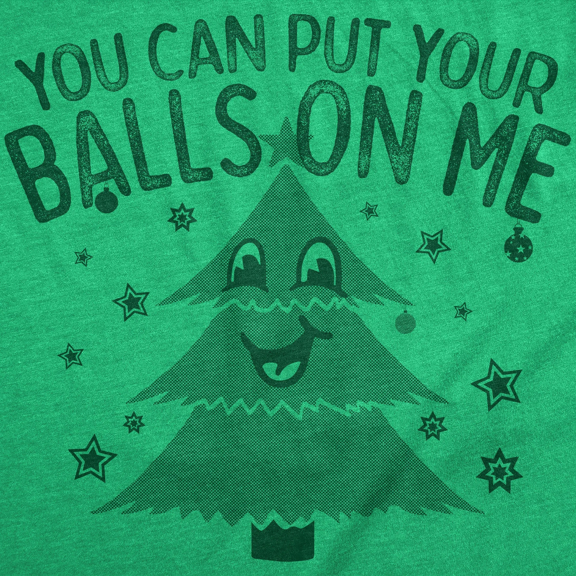 You Can Put Your Balls On Me Women's T Shirt sold by Crazy Dog T-Shirts product image thumbnail 2