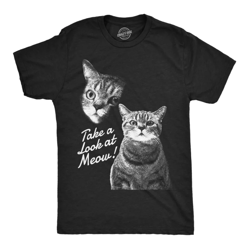 Take A Loot At Meow Men's T Shirt sold by Crazy Dog T-Shirts