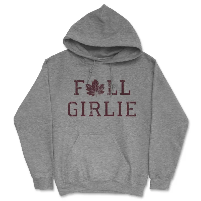 Fall Girlie Hoodie sold by Crazy Dog T-Shirts