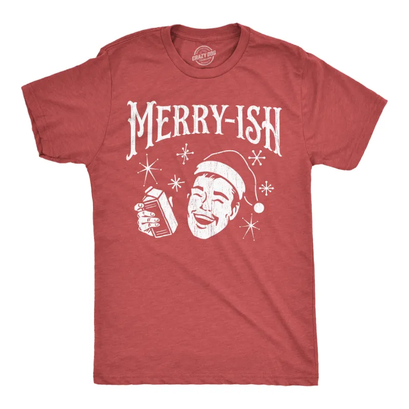 Merryish Men's T Shirt sold by Crazy Dog T-Shirts