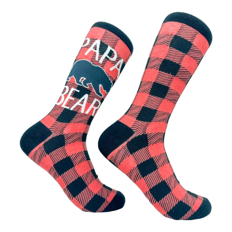 Papa Bear Socks sold by Crazy Dog T-Shirts