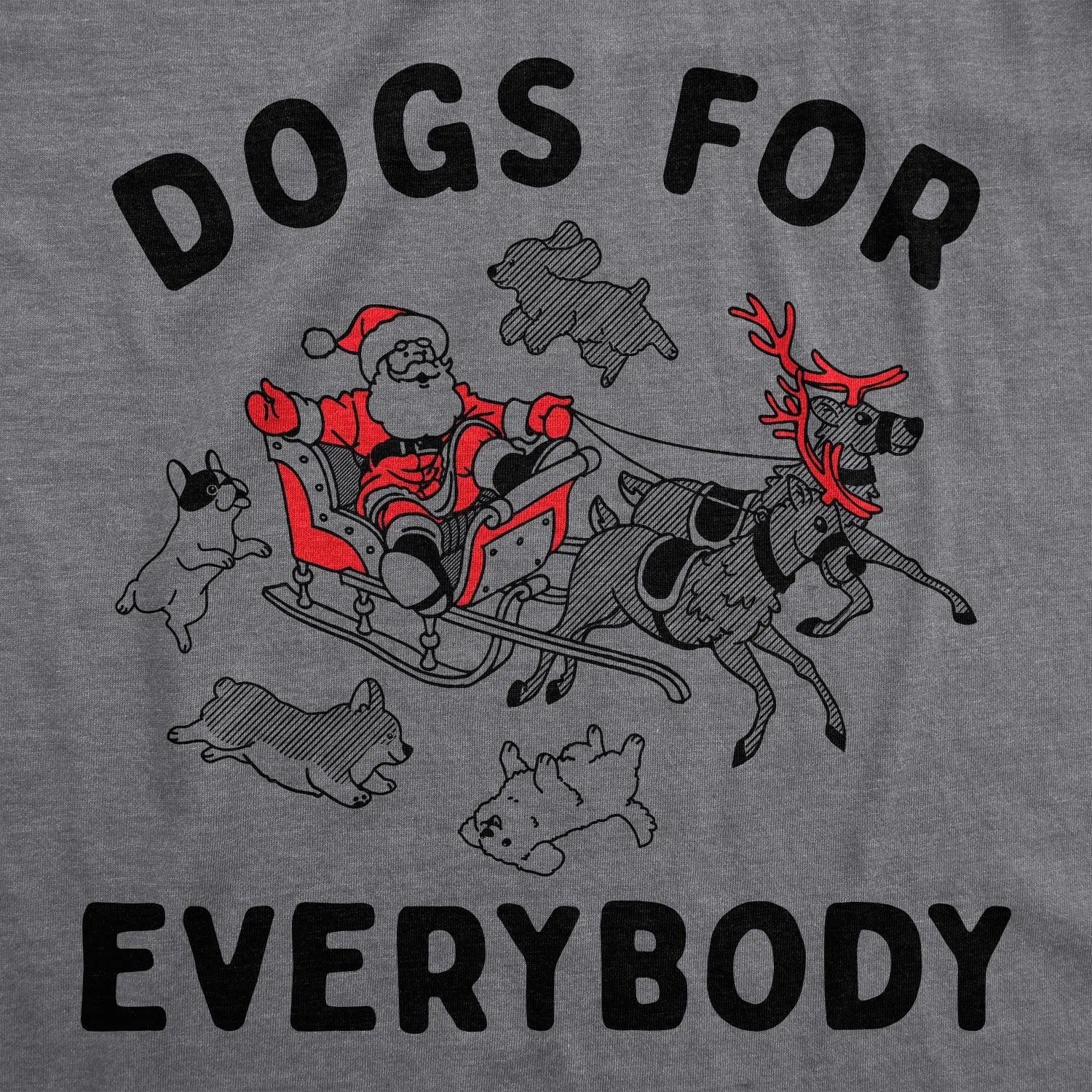 Dogs For Everybody Women's T Shirt sold by Crazy Dog T-Shirts product image thumbnail 2