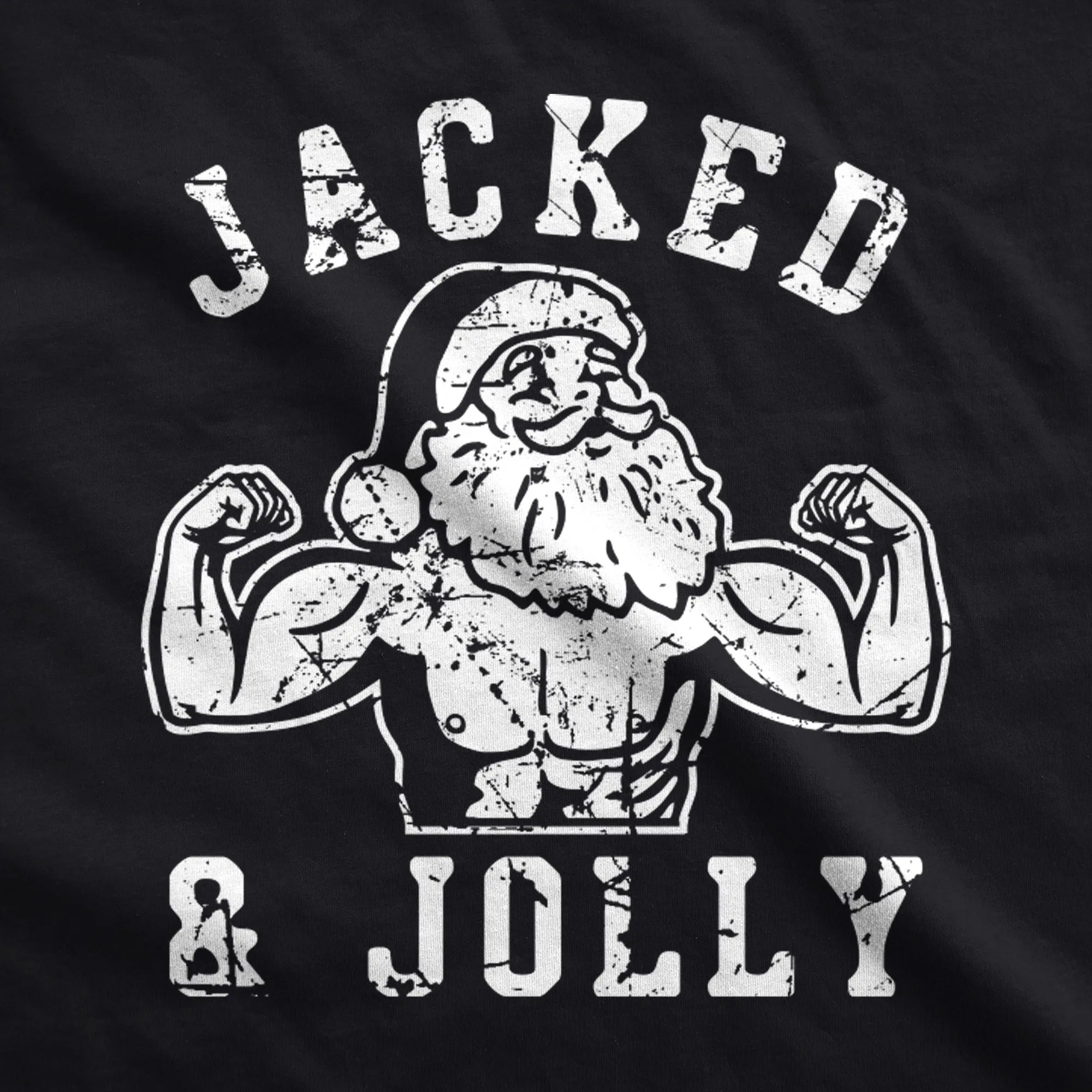 Jacked And Jolly Hoodie sold by Crazy Dog T-Shirts product image thumbnail 2
