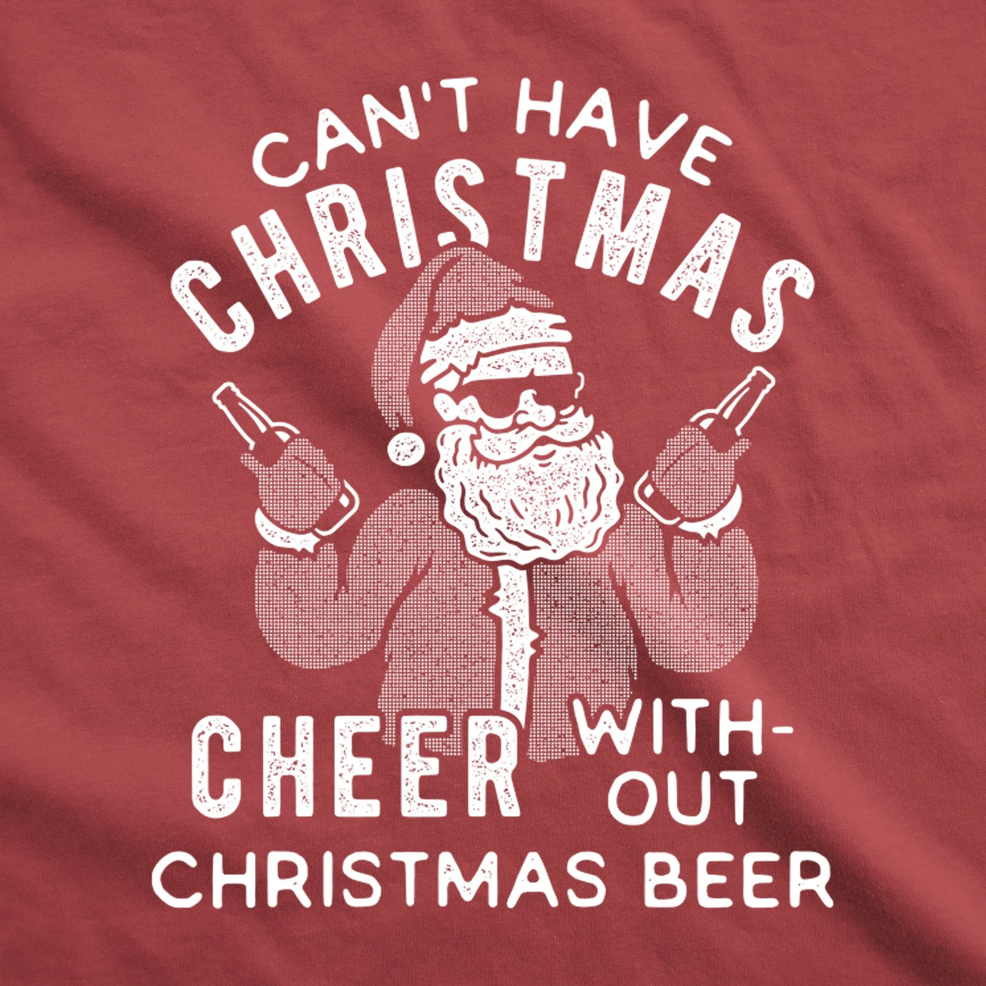 Cant Have Christmas Cheer Without Christmas Beer Hoodie sold by Crazy Dog T-Shirts product image thumbnail 2