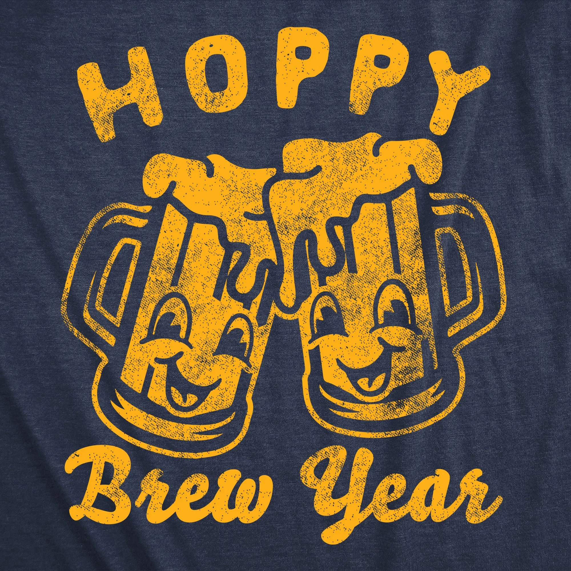 Hoppy Brew Year Men's T Shirt sold by Crazy Dog T-Shirts product image thumbnail 2