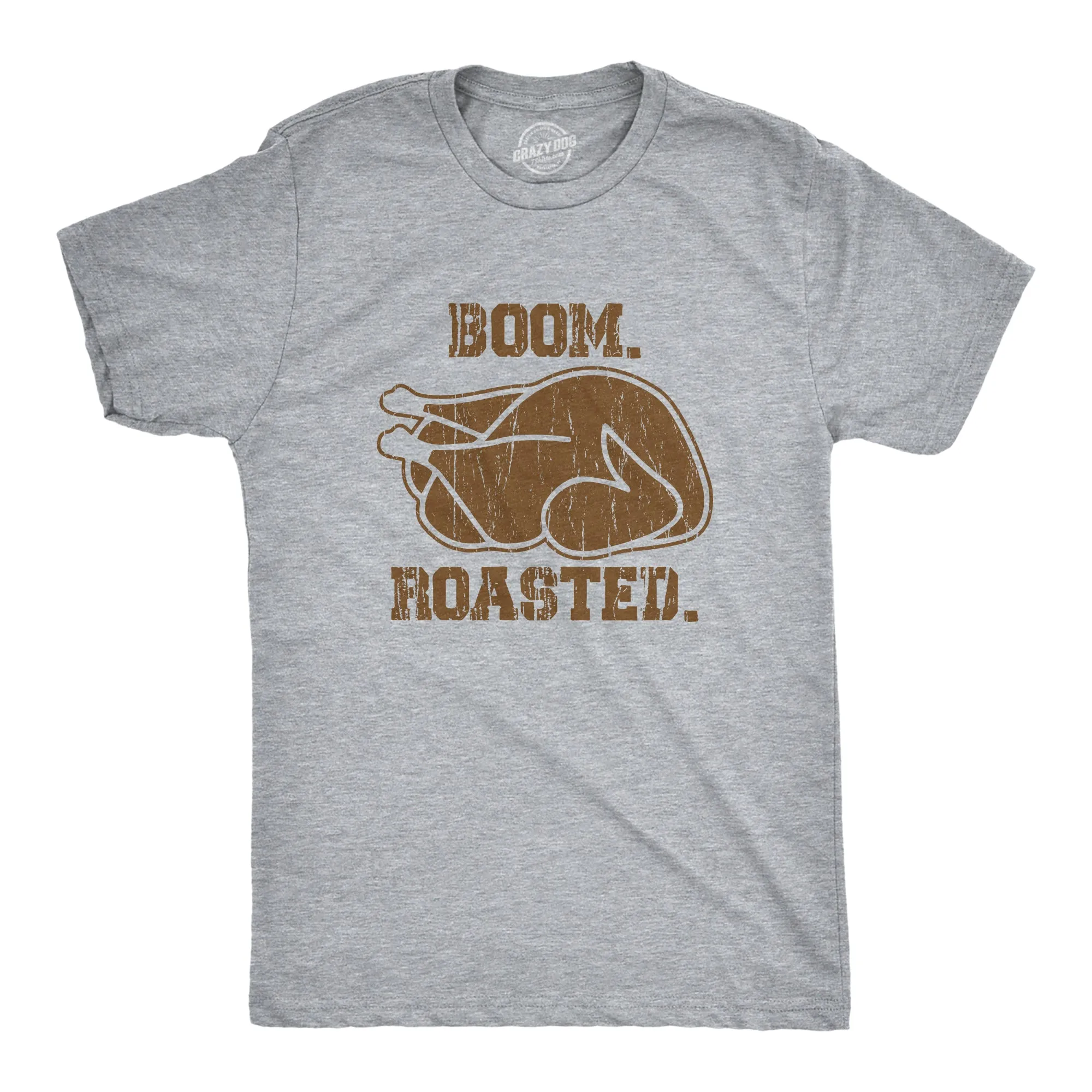 Boom Roasted Men's T Shirt sold by Crazy Dog T-Shirts
