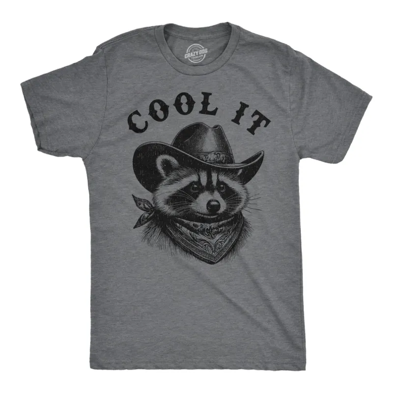 Cool It Cowboy Men's T Shirt sold by Crazy Dog T-Shirts
