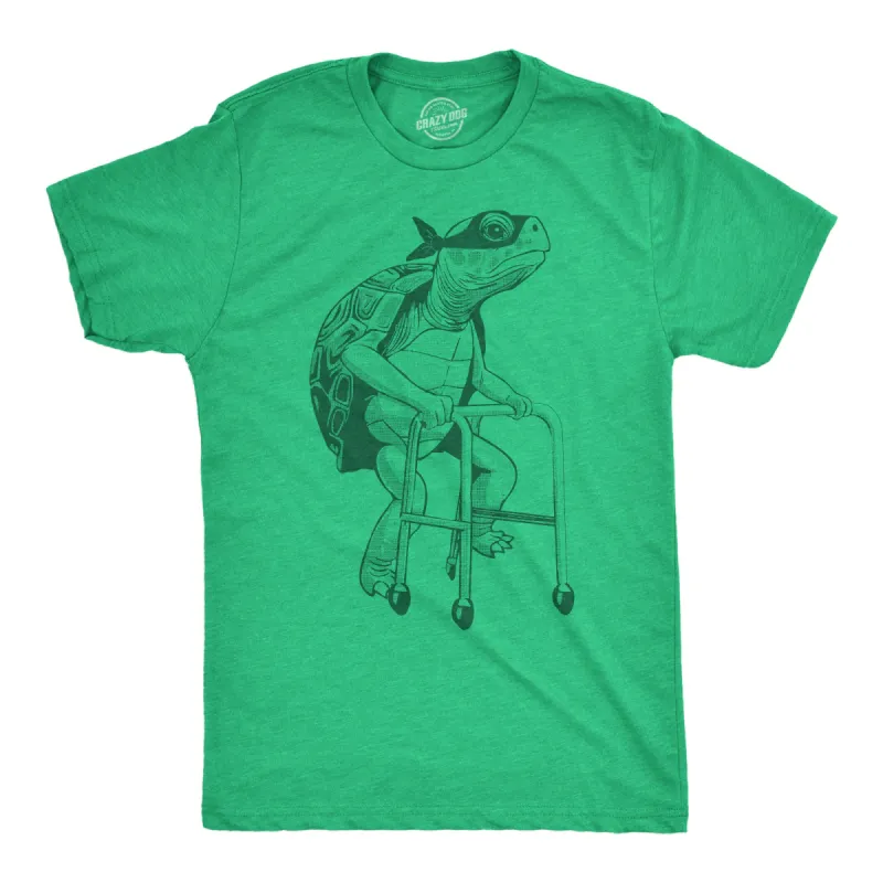 Elderly Ninja Tortoise Men's T Shirt sold by Crazy Dog T-Shirts