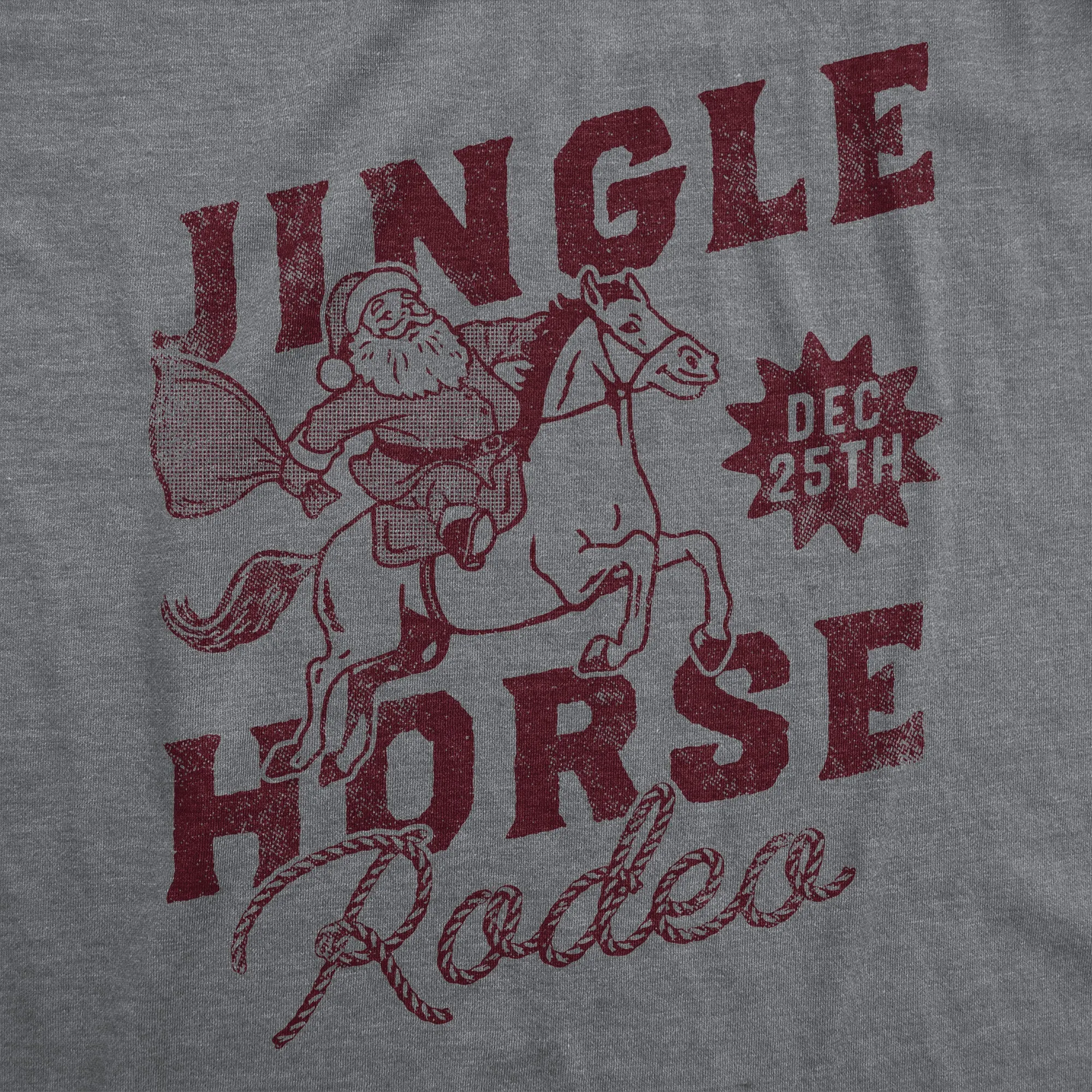 Jingle Horse Rodeo Men's T Shirt sold by Crazy Dog T-Shirts product image thumbnail 2