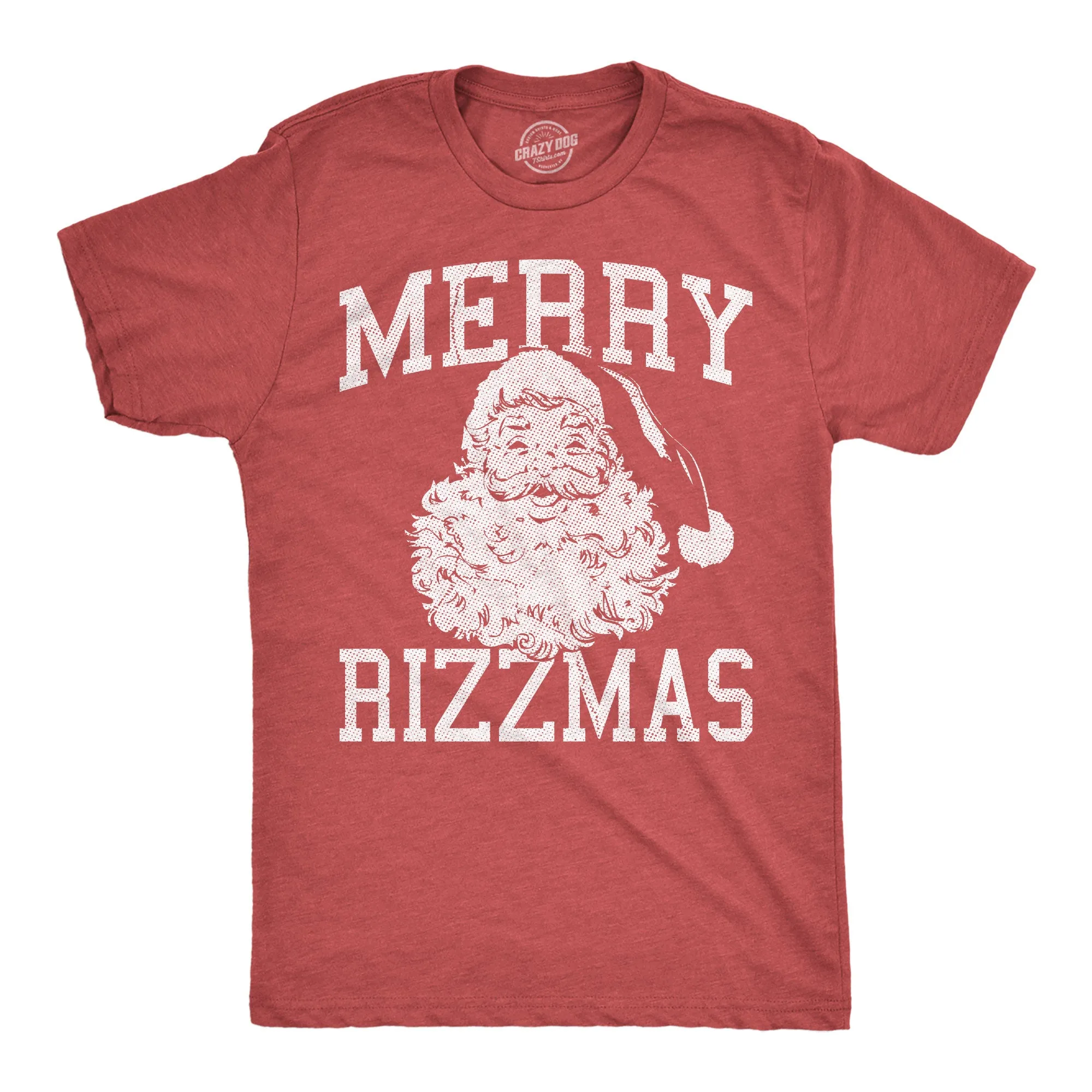 Merry Rizzmas Men's T Shirt sold by Crazy Dog T-Shirts