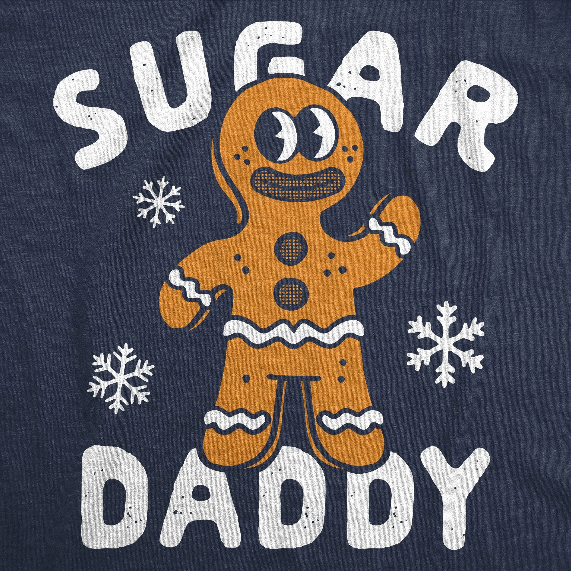 Sugar Daddy Gingerbread Men's T Shirt sold by Crazy Dog T-Shirts product image thumbnail 2