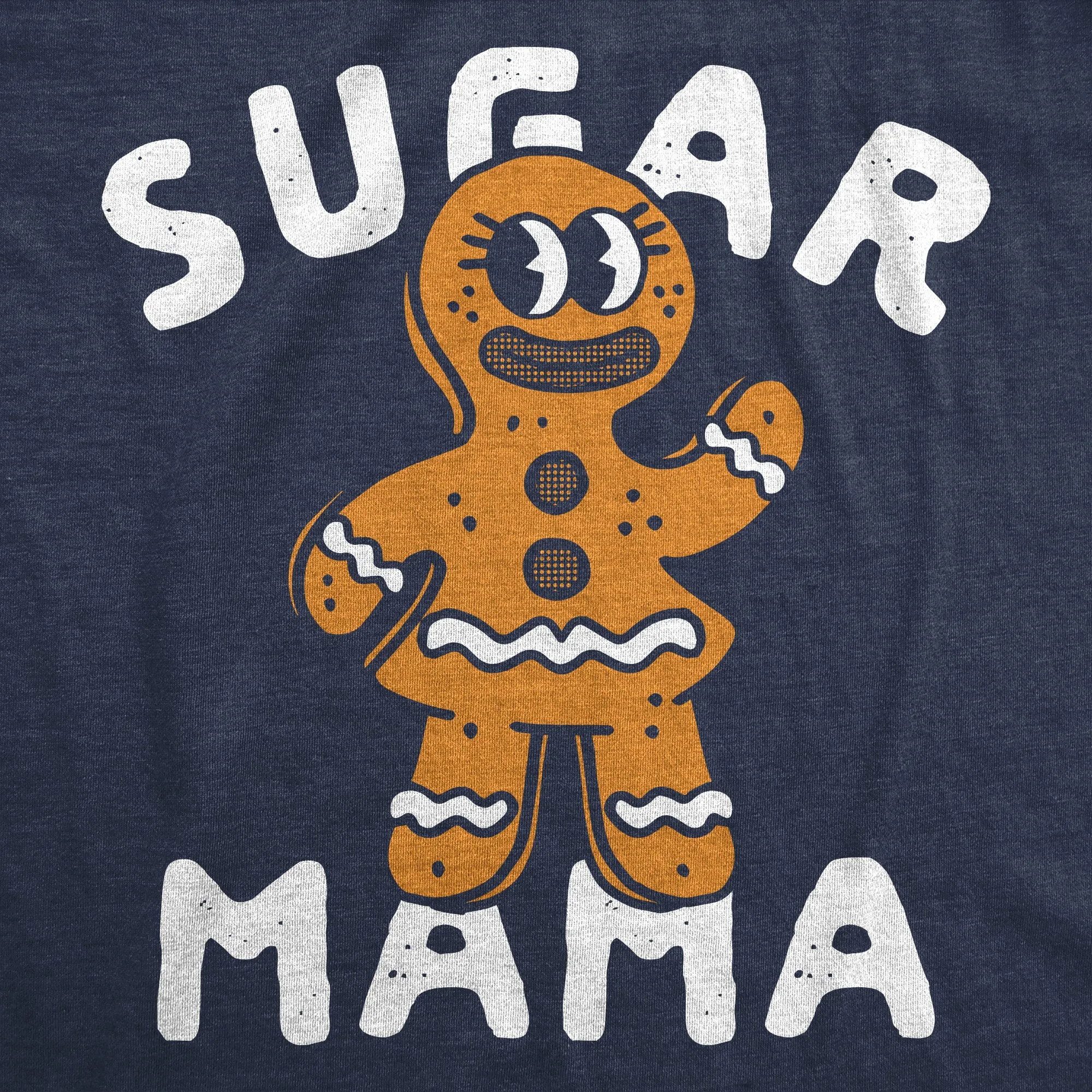 Sugar Mama Gingerbread Women's T Shirt sold by Crazy Dog T-Shirts product image thumbnail 2