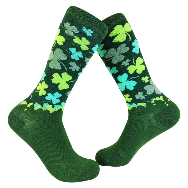 Womens Shamrock Socks sold by Crazy Dog T-Shirts