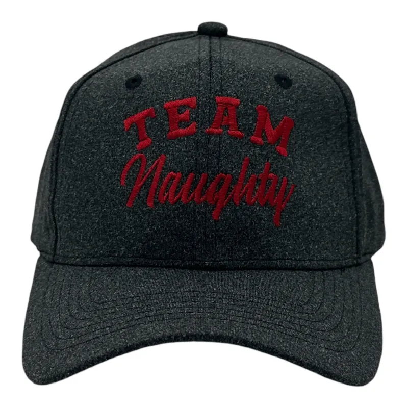 Team Naughty or Nice Hats sold by Crazy Dog T-Shirts