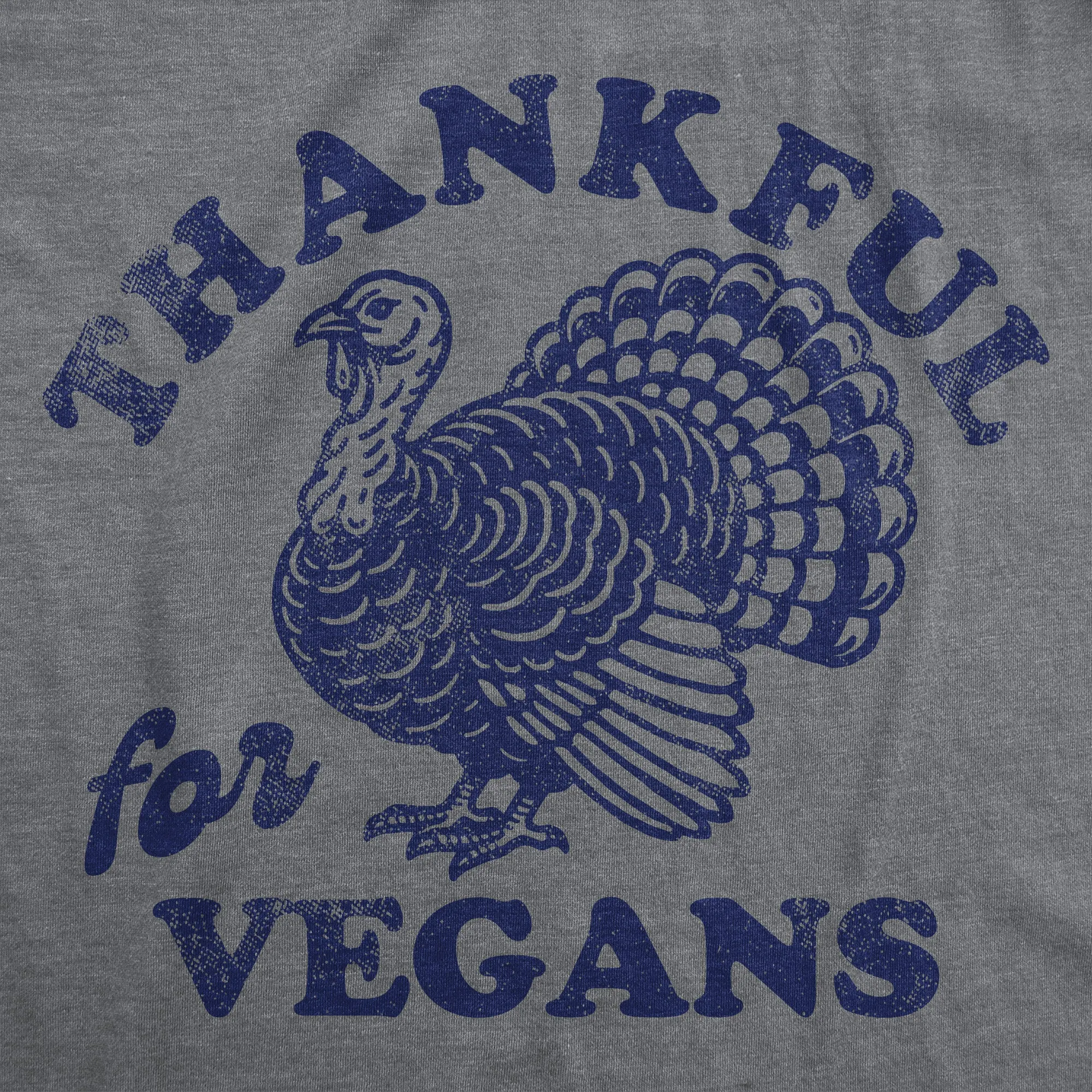 Thankful For Vegans Men's T Shirt sold by Crazy Dog T-Shirts product image thumbnail 2