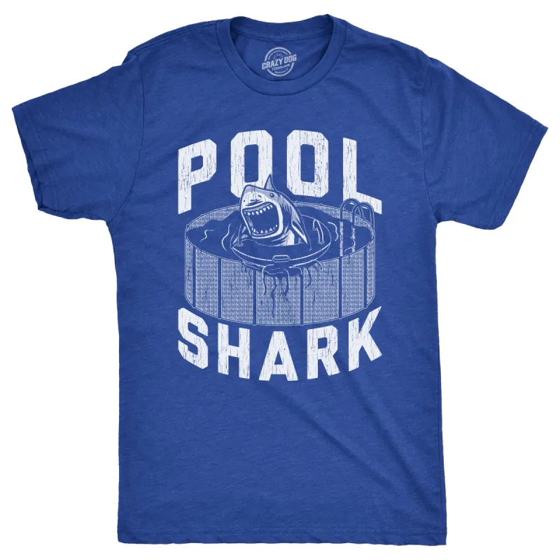 Pool Shark Men's T Shirt sold by Crazy Dog T-Shirts