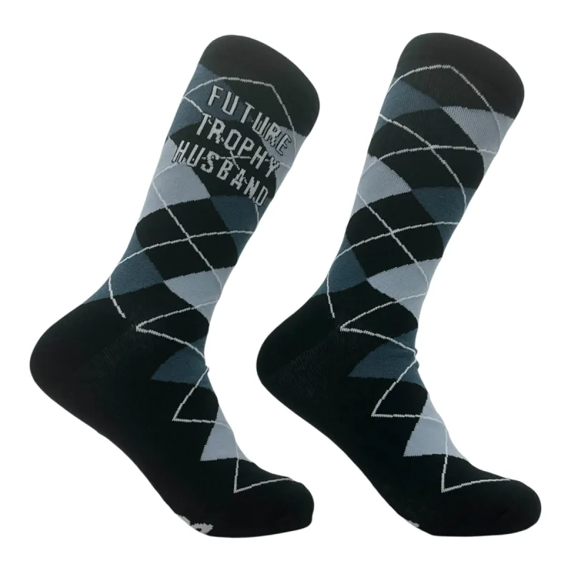 Future Trophy Husband Socks sold by Crazy Dog T-Shirts