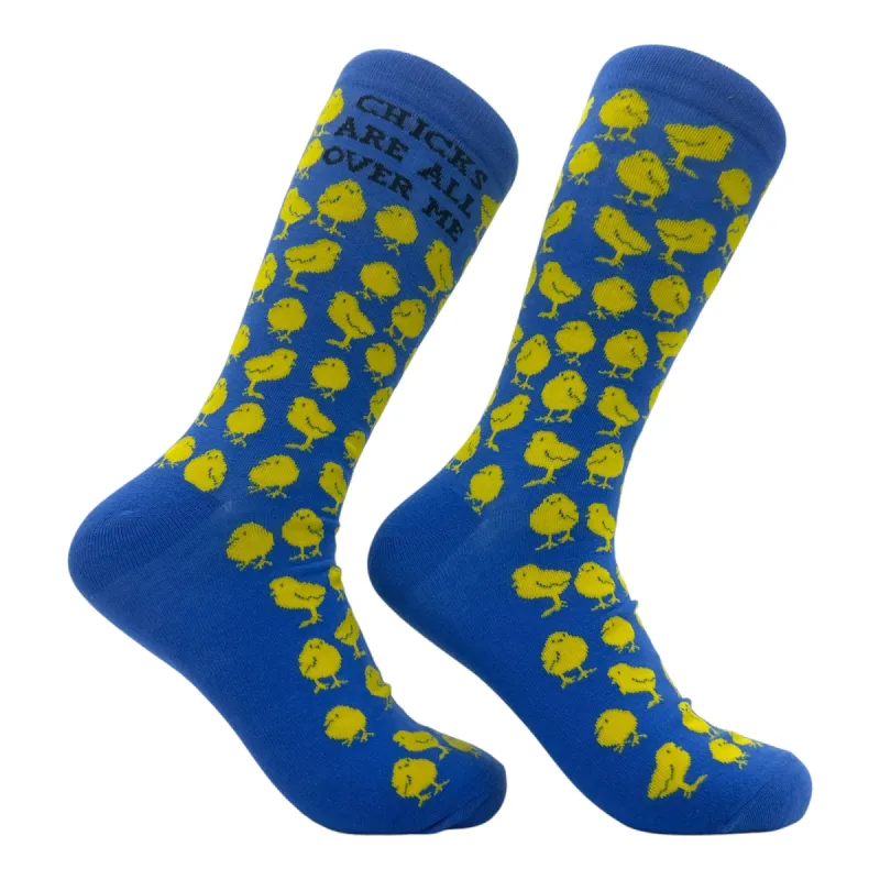 Chicks Are All Over Me Socks sold by Crazy Dog T-Shirts