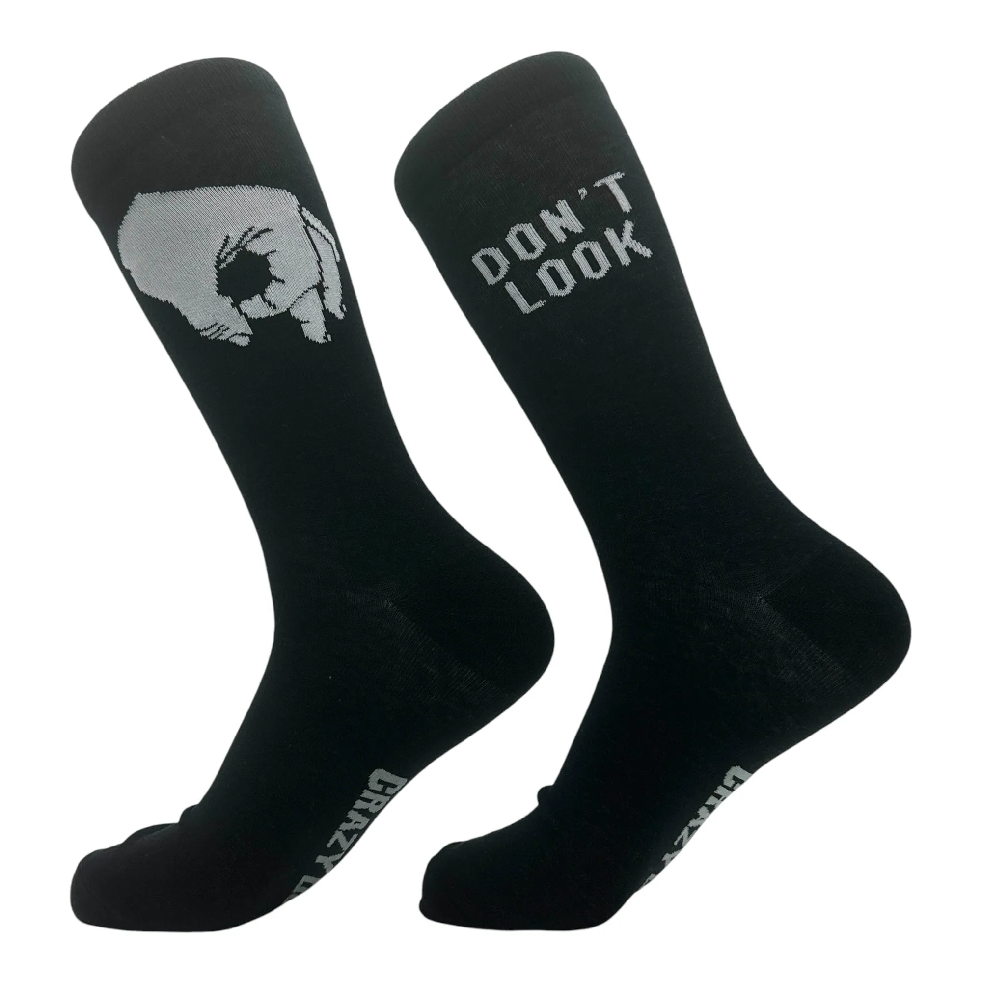 Dont Look Socks sold by Crazy Dog T-Shirts product image thumbnail 3