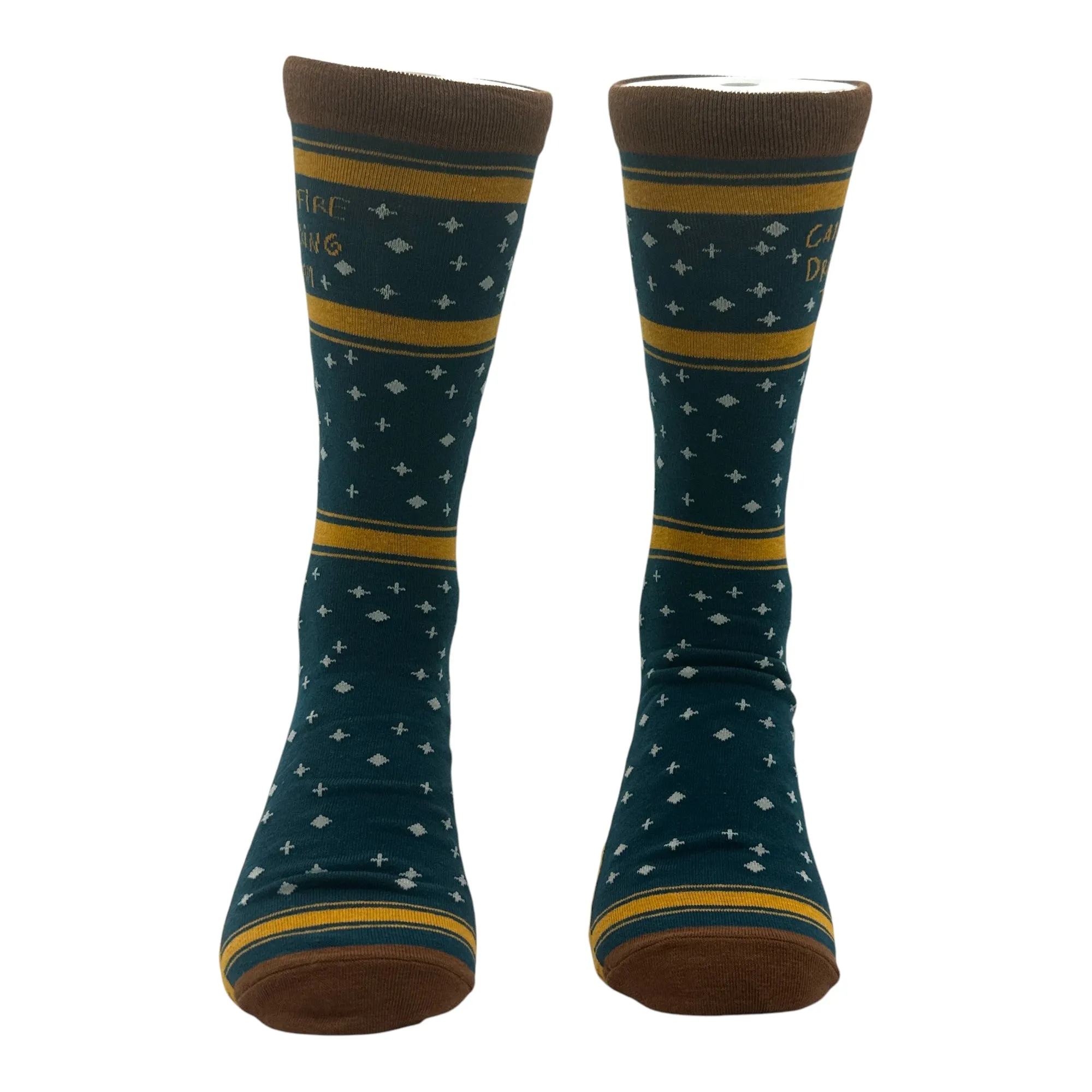 Campfire Drinking Team Socks sold by Crazy Dog T-Shirts product image thumbnail 2