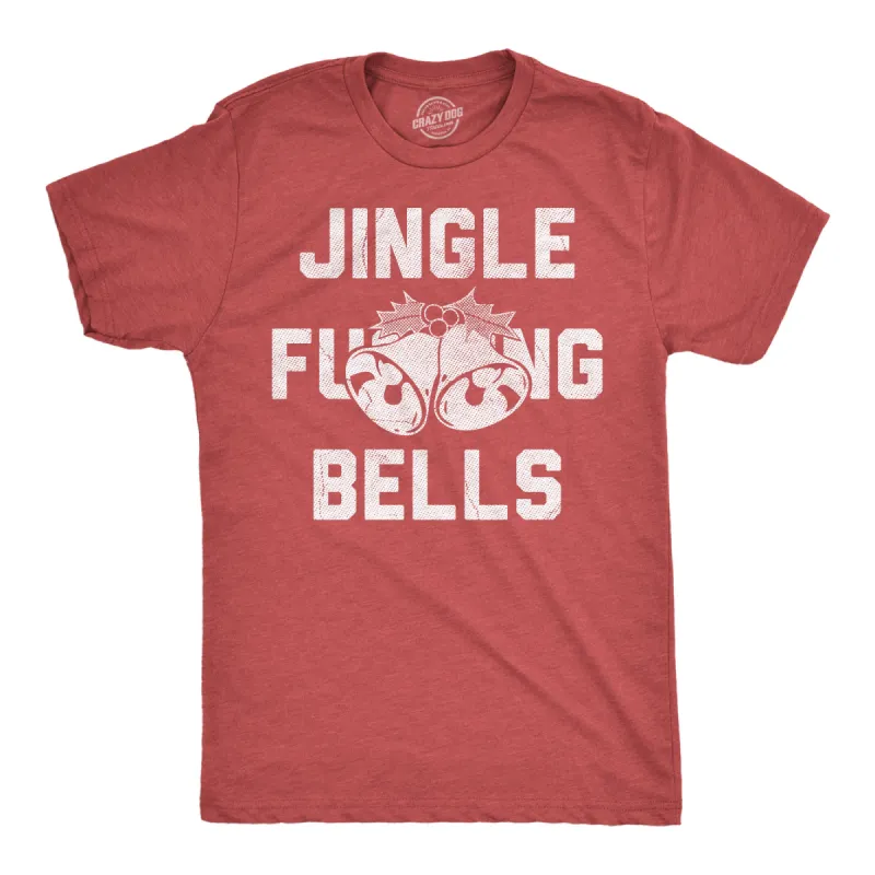 Jingle Fucking Bells Men's T Shirt sold by Crazy Dog T-Shirts