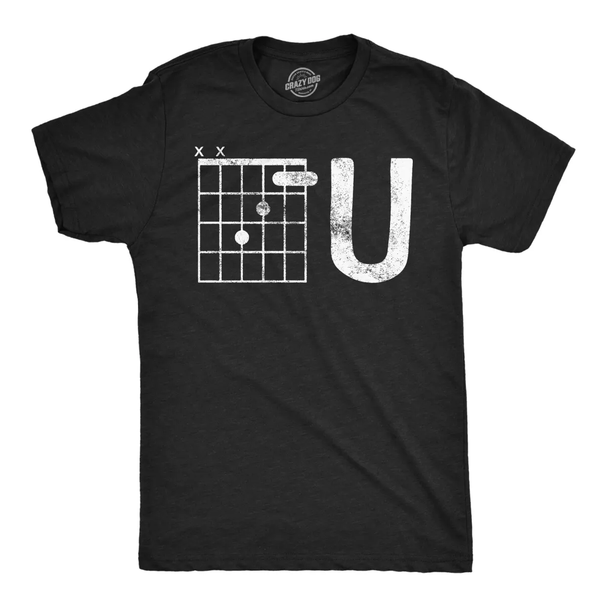 F U Guitar Chord Men's T Shirt sold by Crazy Dog T-Shirts
