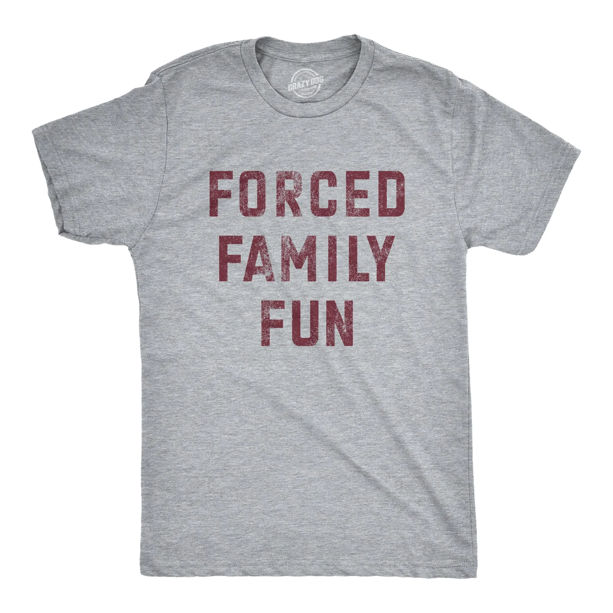 Forced Family Fun Men's T Shirt sold by Crazy Dog T-Shirts