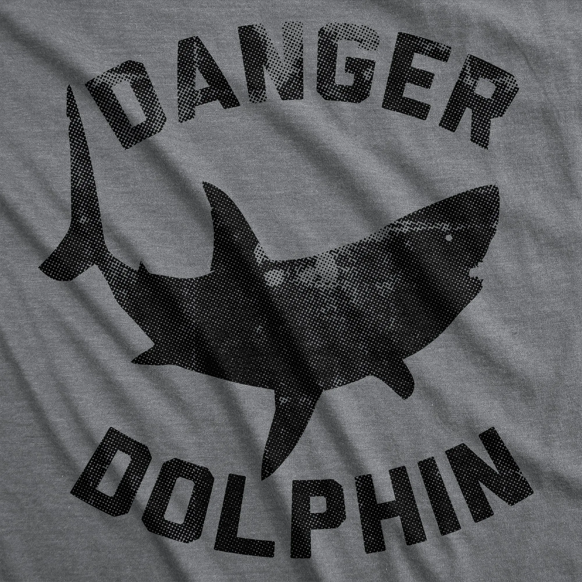 Danger Dolphin Women's T Shirt sold by Crazy Dog T-Shirts product image thumbnail 2