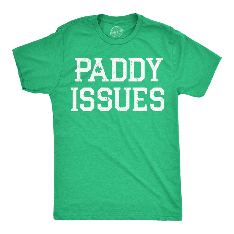 Paddy Issues Men's T Shirt sold by Crazy Dog T-Shirts
