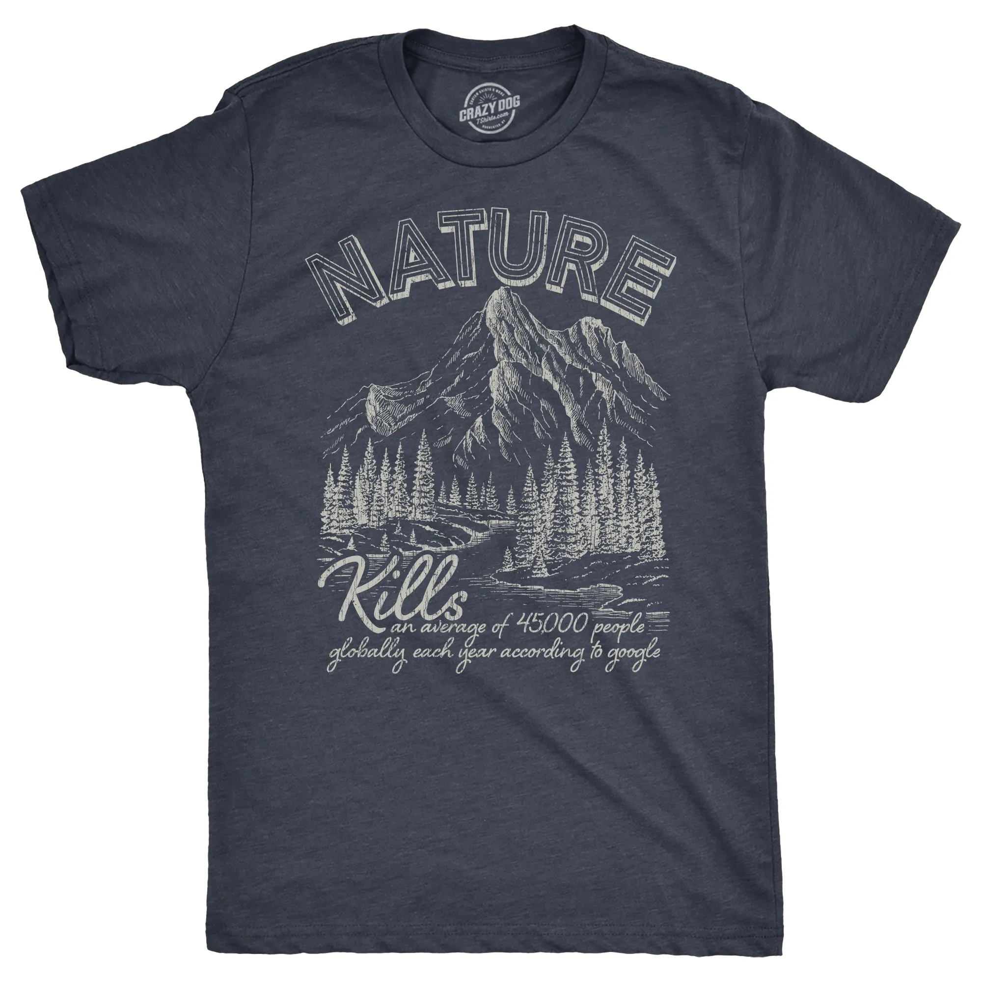 Nature Kills Men's T Shirt sold by Crazy Dog T-Shirts