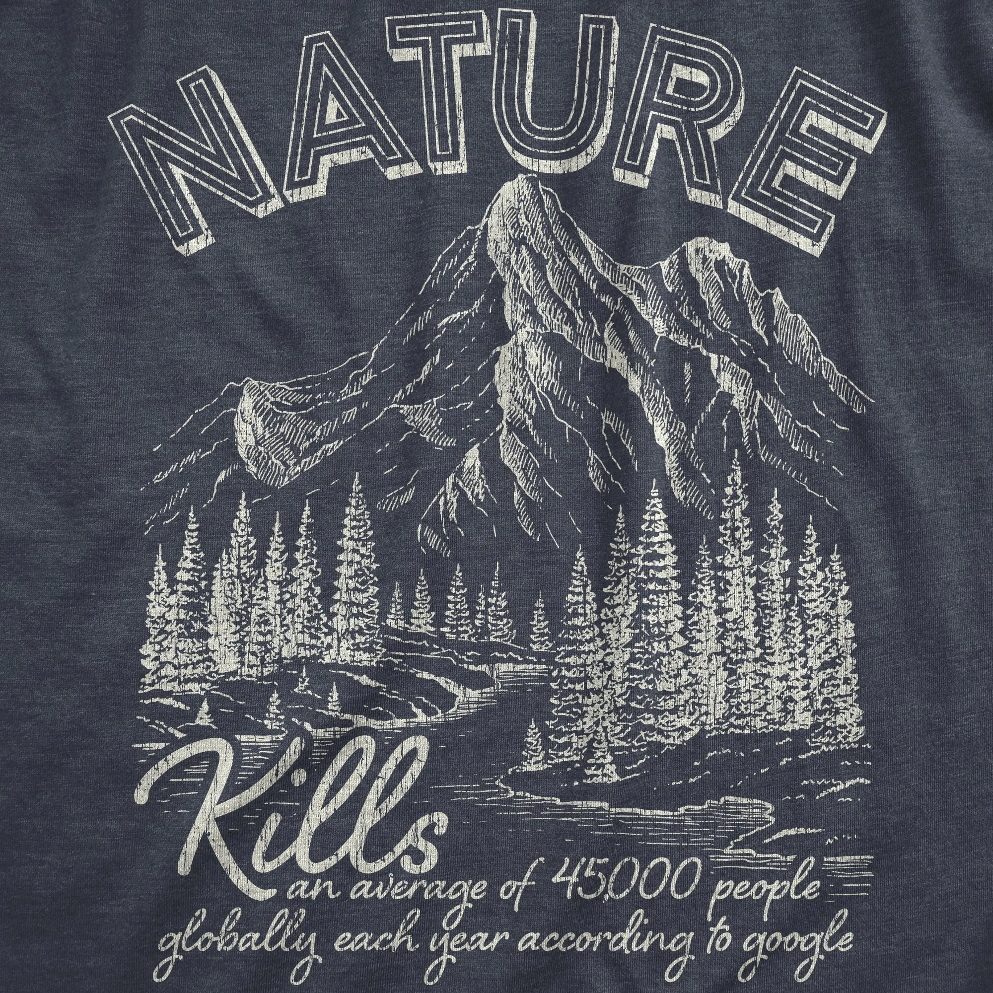 Nature Kills Men's T Shirt sold by Crazy Dog T-Shirts product image thumbnail 2