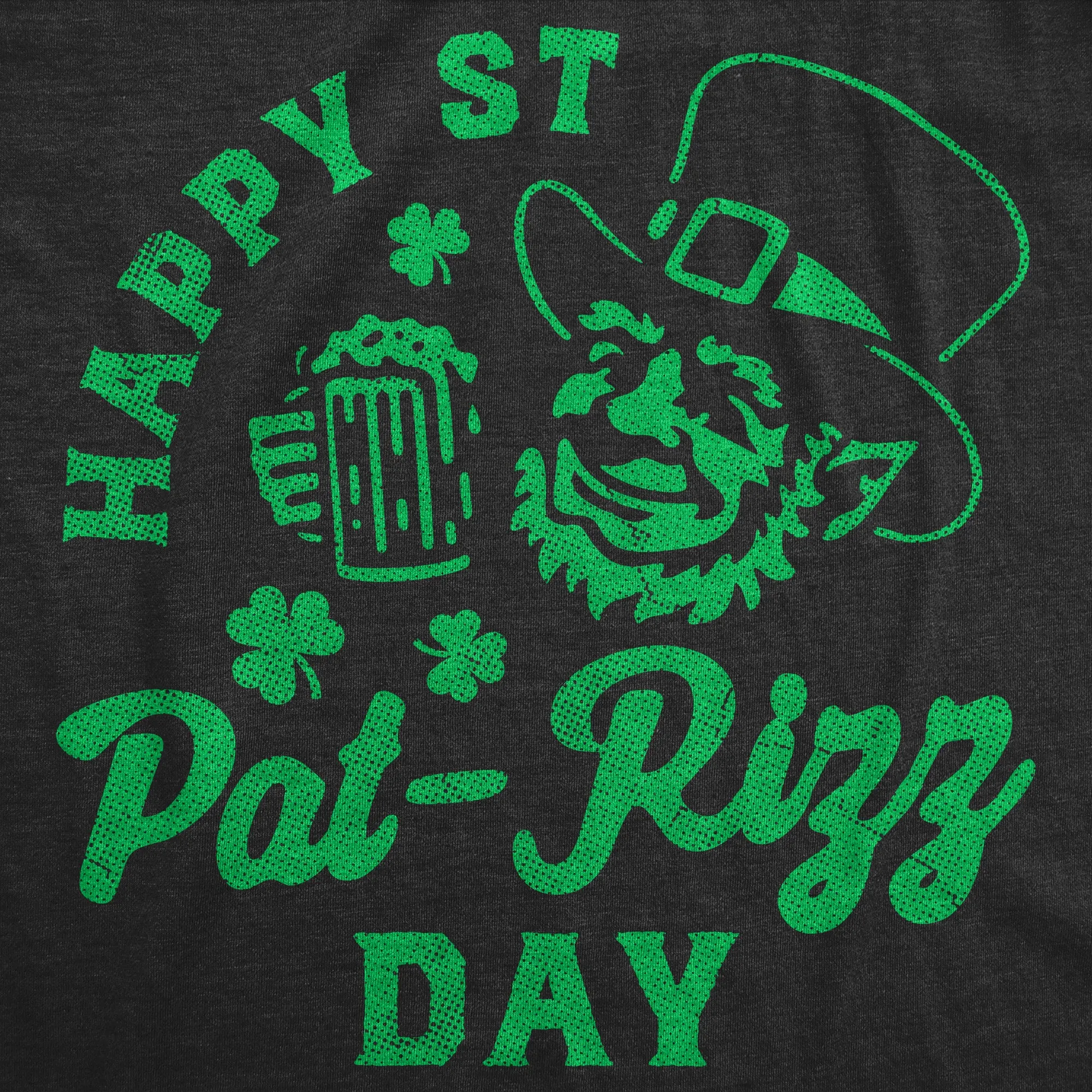 Happy St Pat Rizz Day Men's T Shirt sold by Crazy Dog T-Shirts product image thumbnail 2