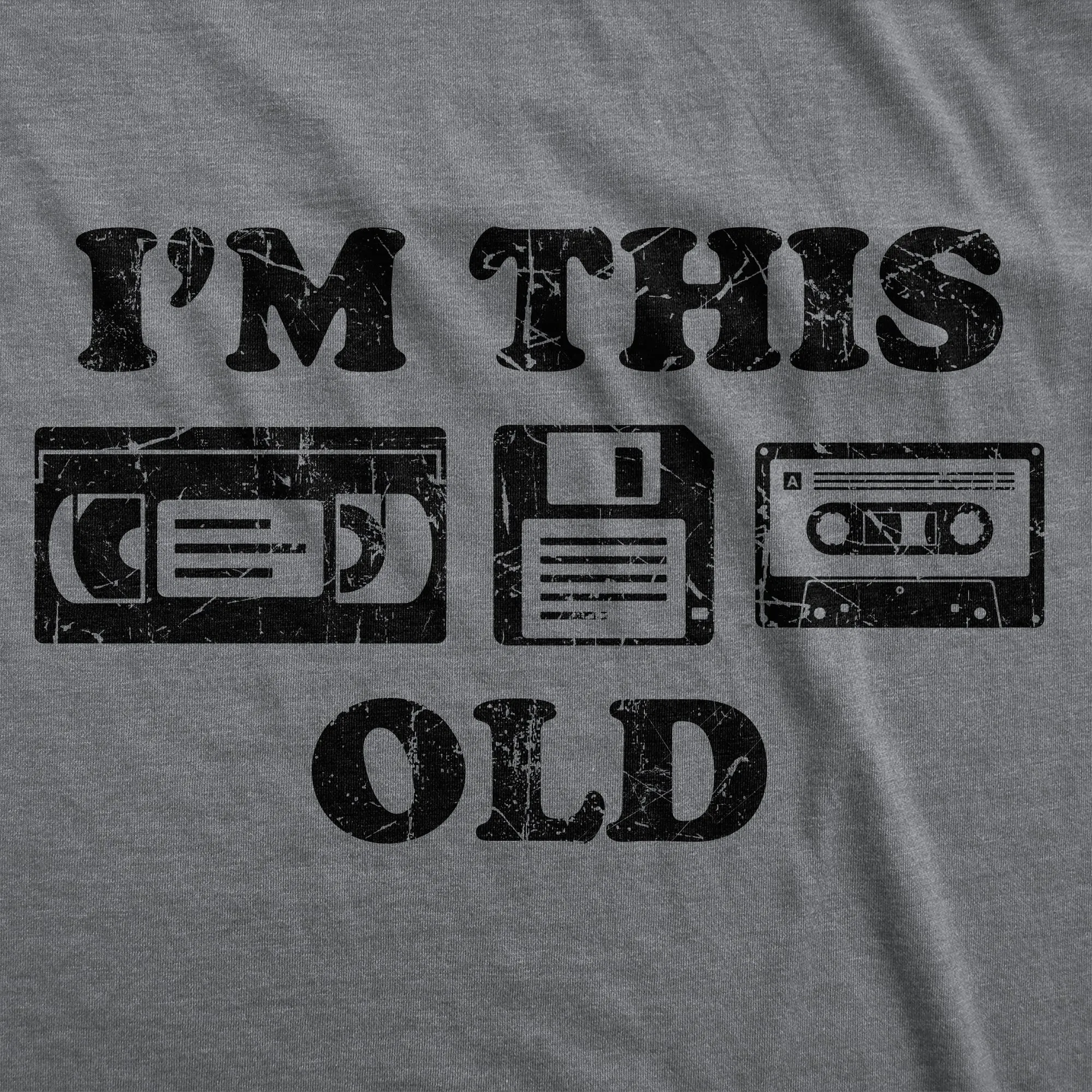 Im This Old Men's T Shirt sold by Crazy Dog T-Shirts product image thumbnail 2