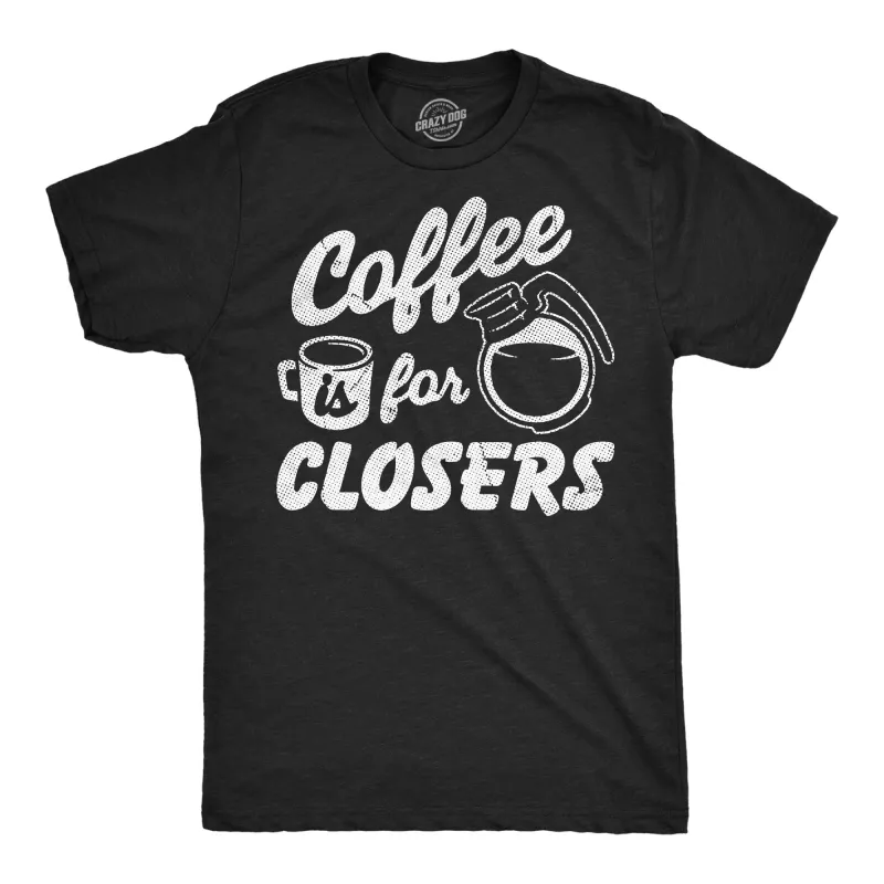 Coffee Is For Losers Men's T Shirt sold by Crazy Dog T-Shirts